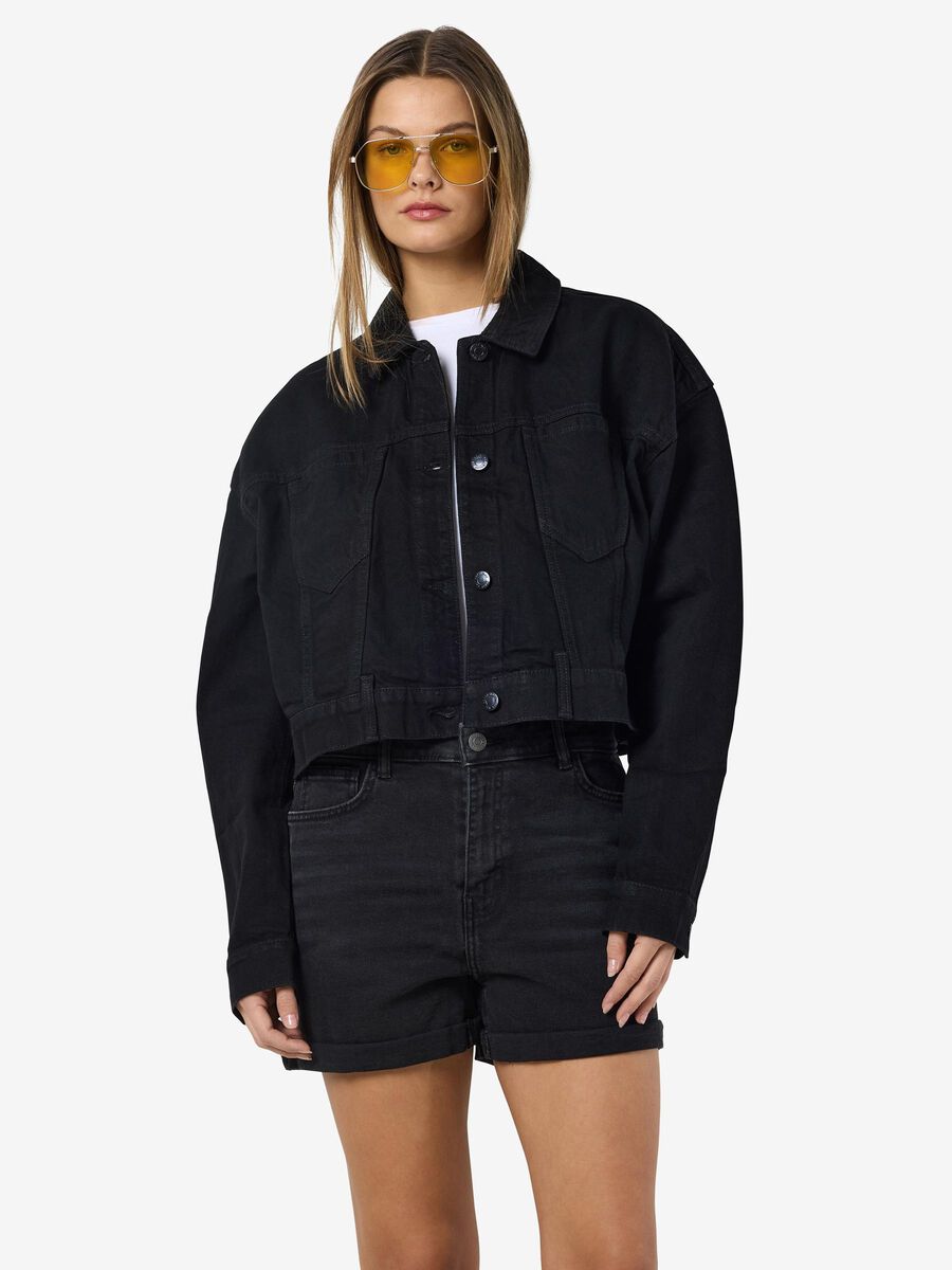 NOISY MAY RONJA L/S CROP DNM JACKET