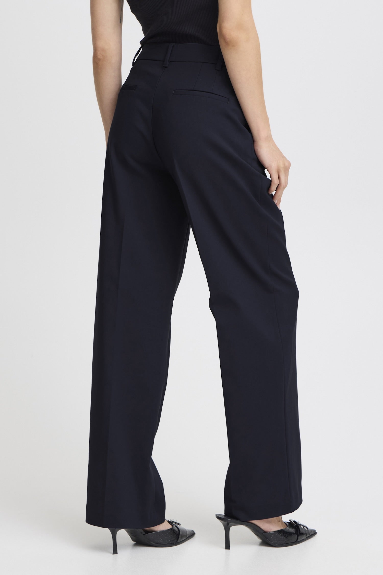 PULZ JEANS BINDY HW WIDE PANT