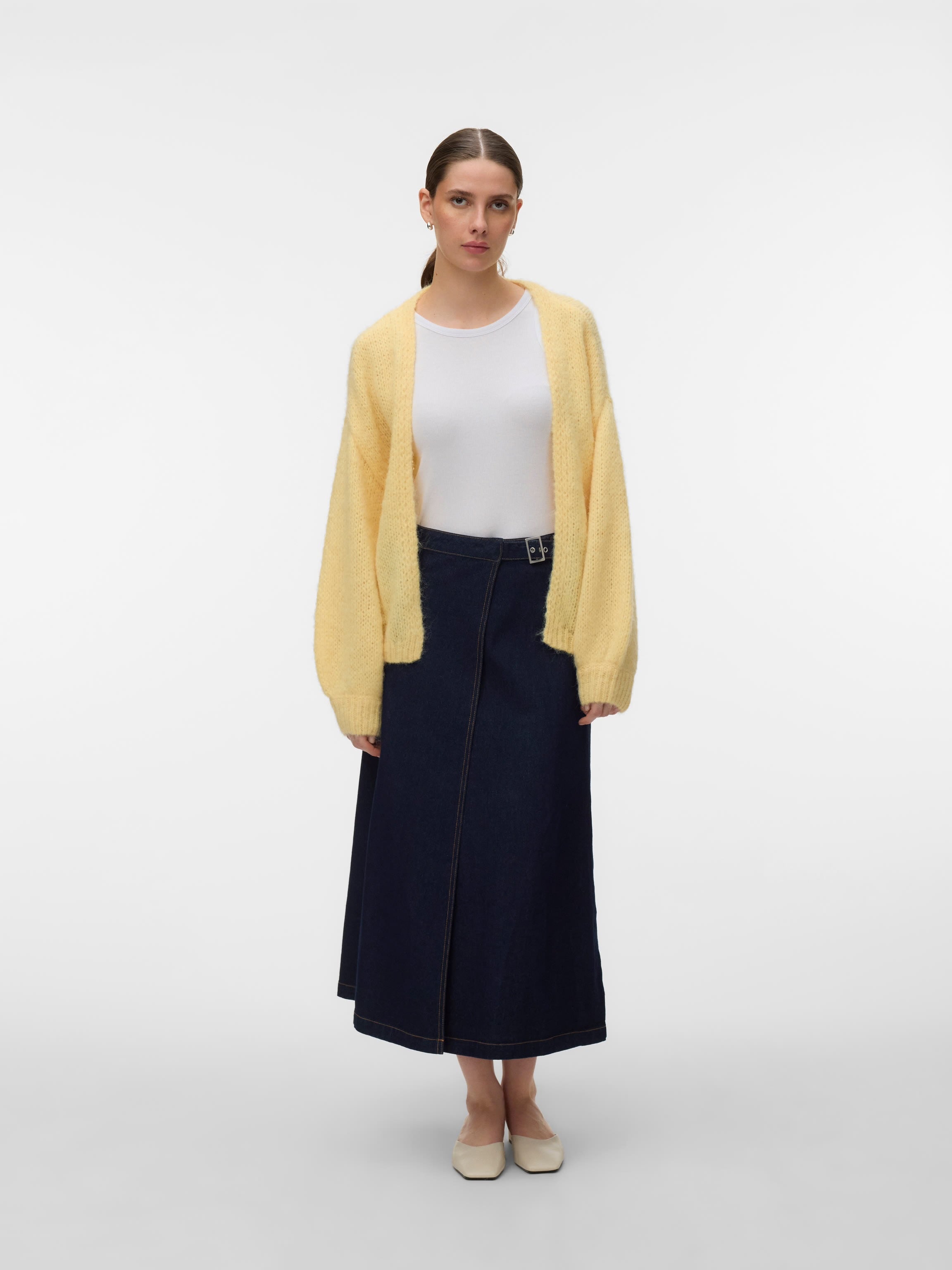 VERO MODA MAYBE LS OPEN CARDIGAN