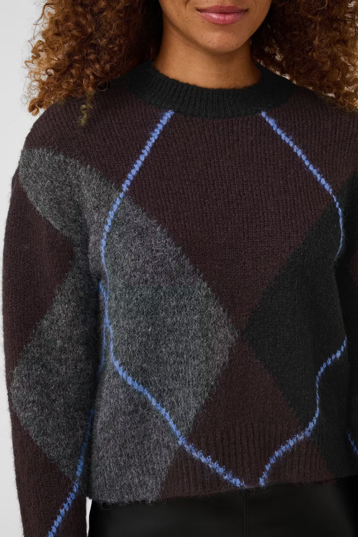 KAFFE GRITH KNIT PULLOVER