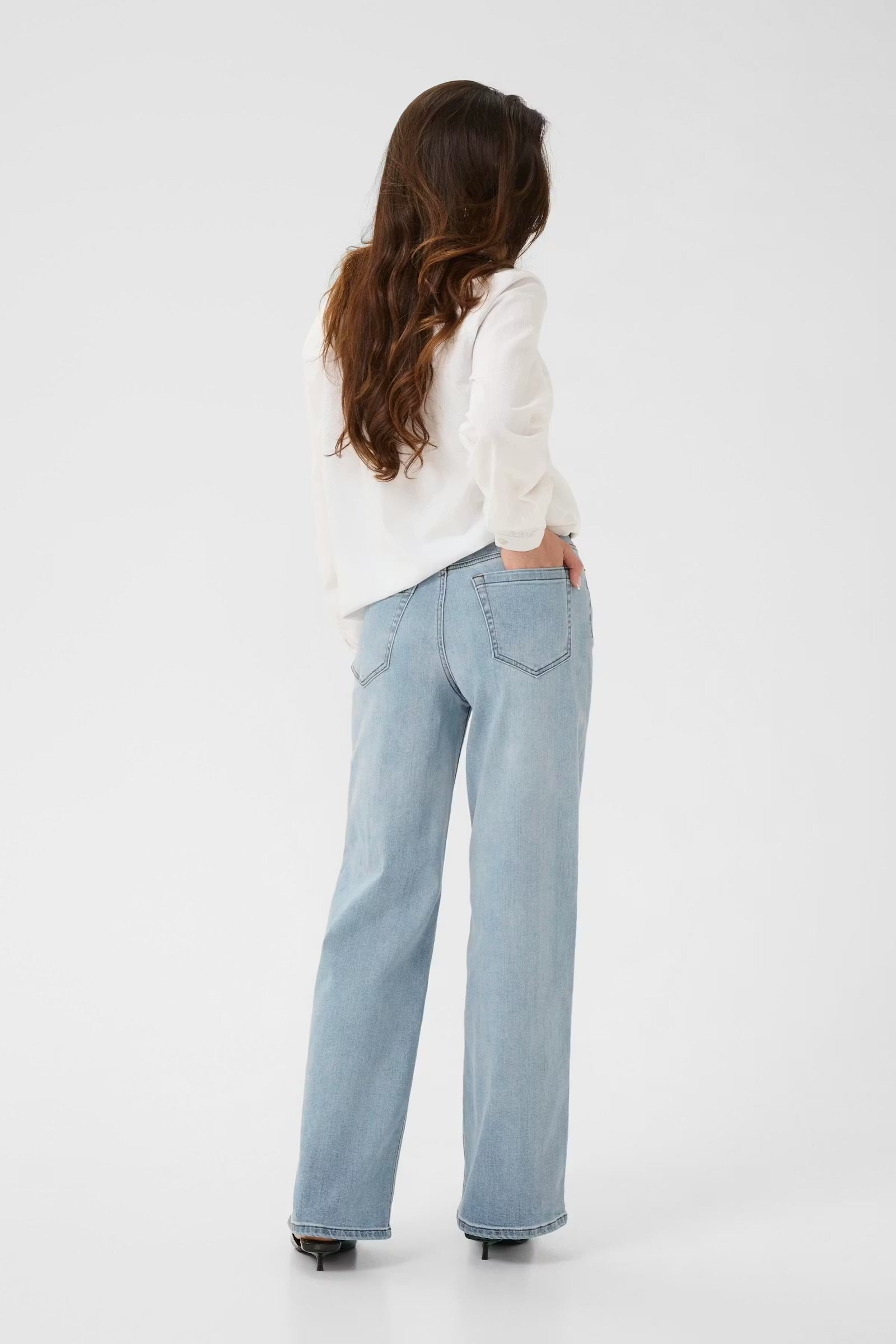KAFFE MEADOW HW REG FIT JEANS