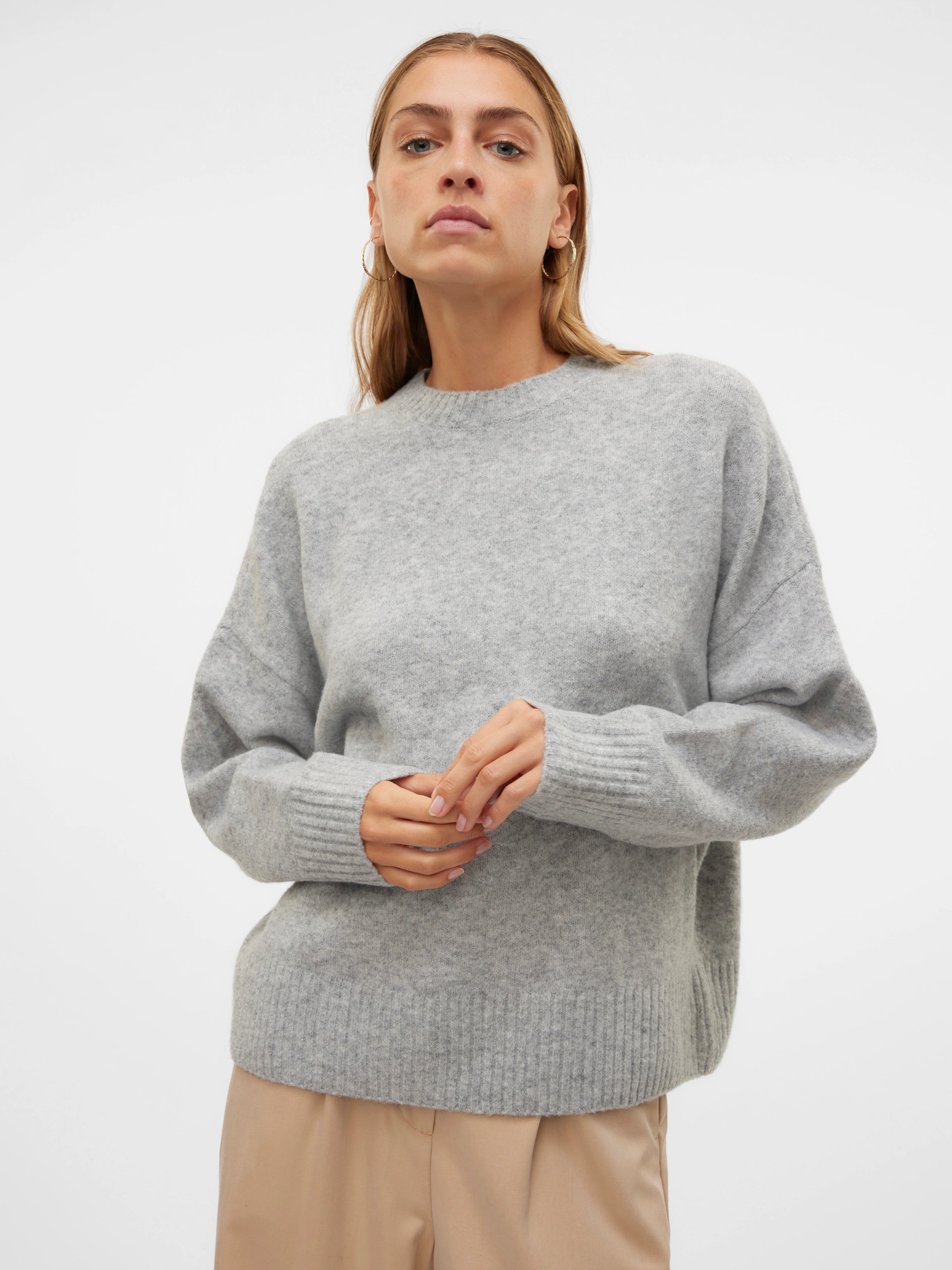 VERO MODA BOOM LS O-NECK PULLOVER