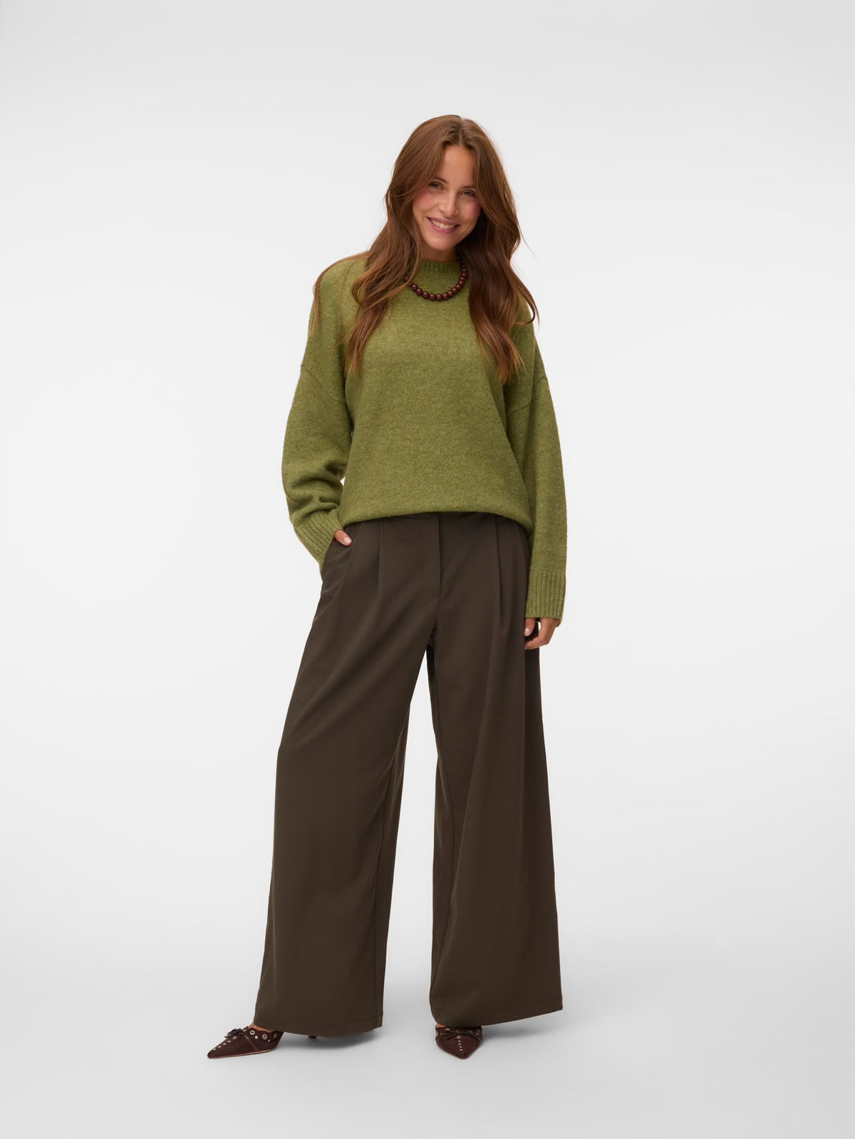 VERO MODA BOOM LS O-NECK PULLOVER