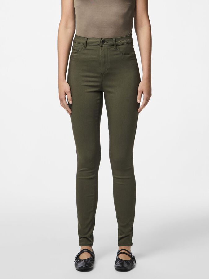 PIECES HIGHSKIN WEAR JEGGINGS