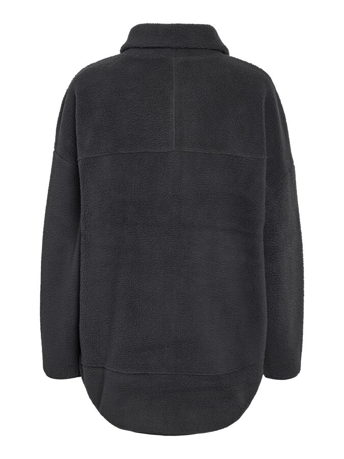 NOISY MAY COZY L/S ZIP SWEATER