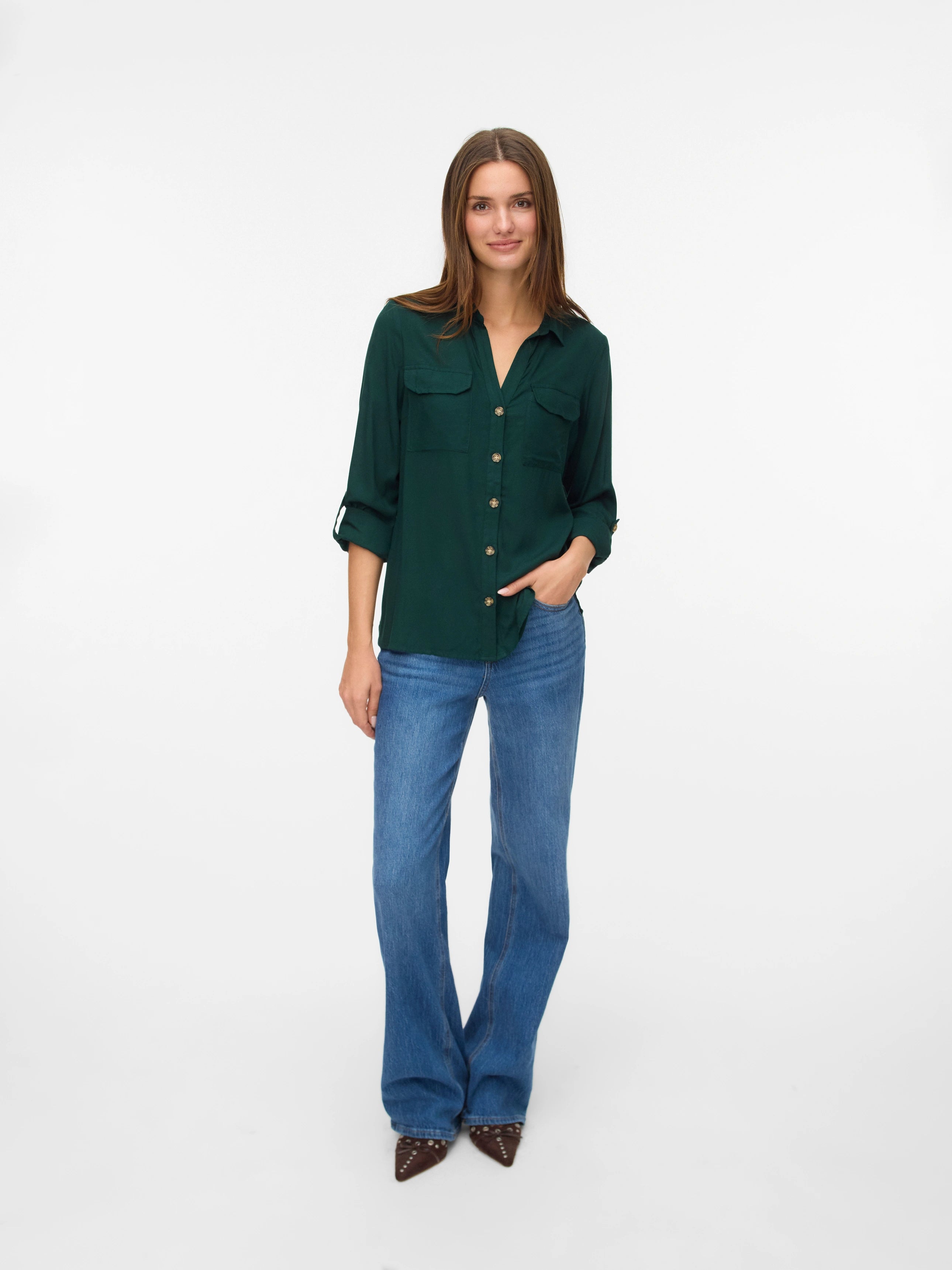VERO MODA BUMPY LS SHIRT