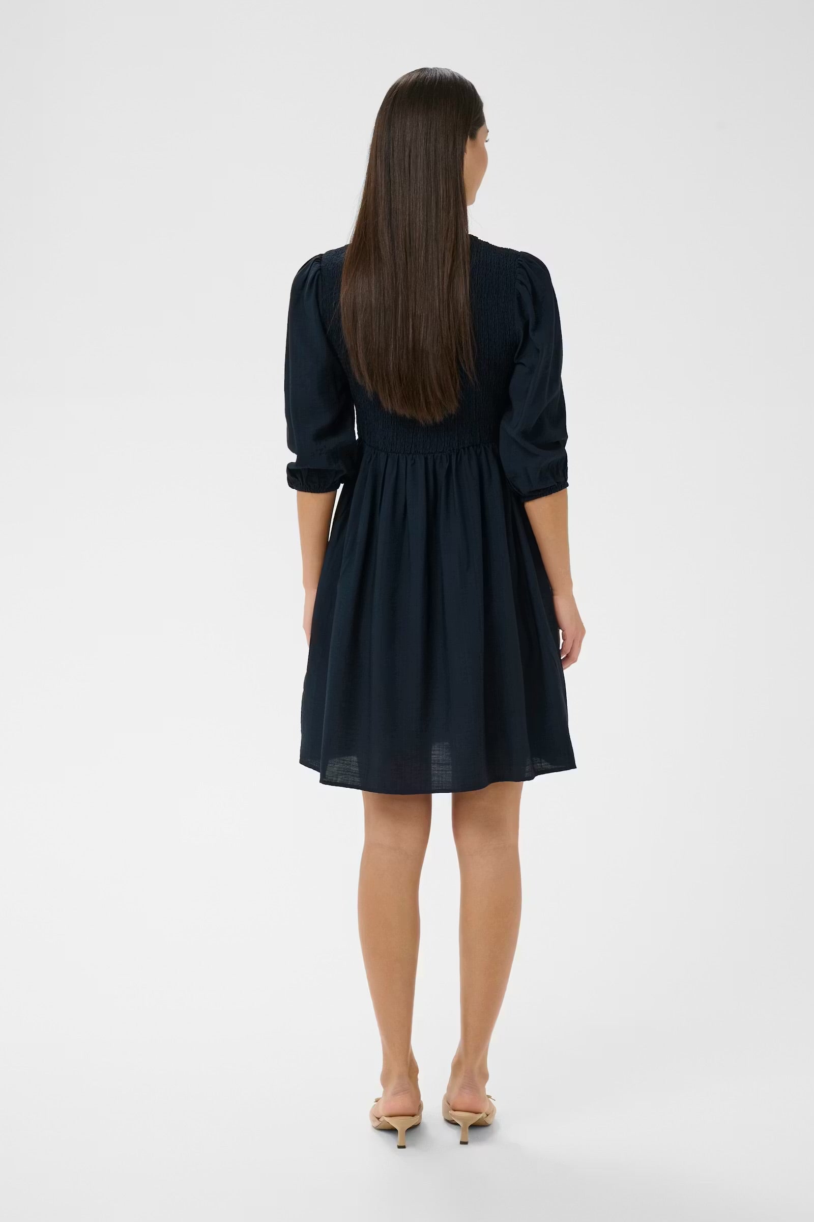 KAFFE HANNA SMOCK DRESS