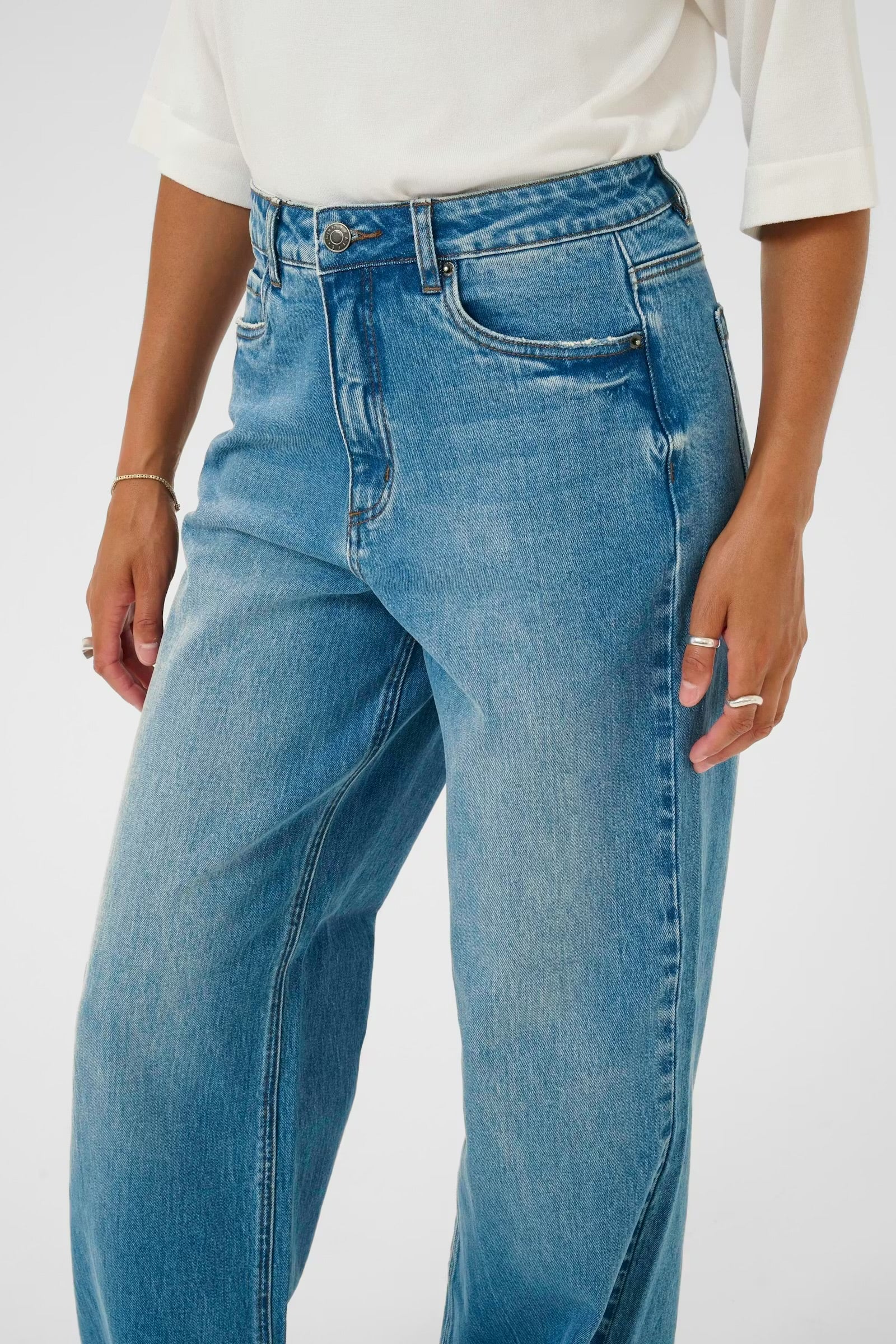 KAFFE MEADOW HW REG FIT JEANS