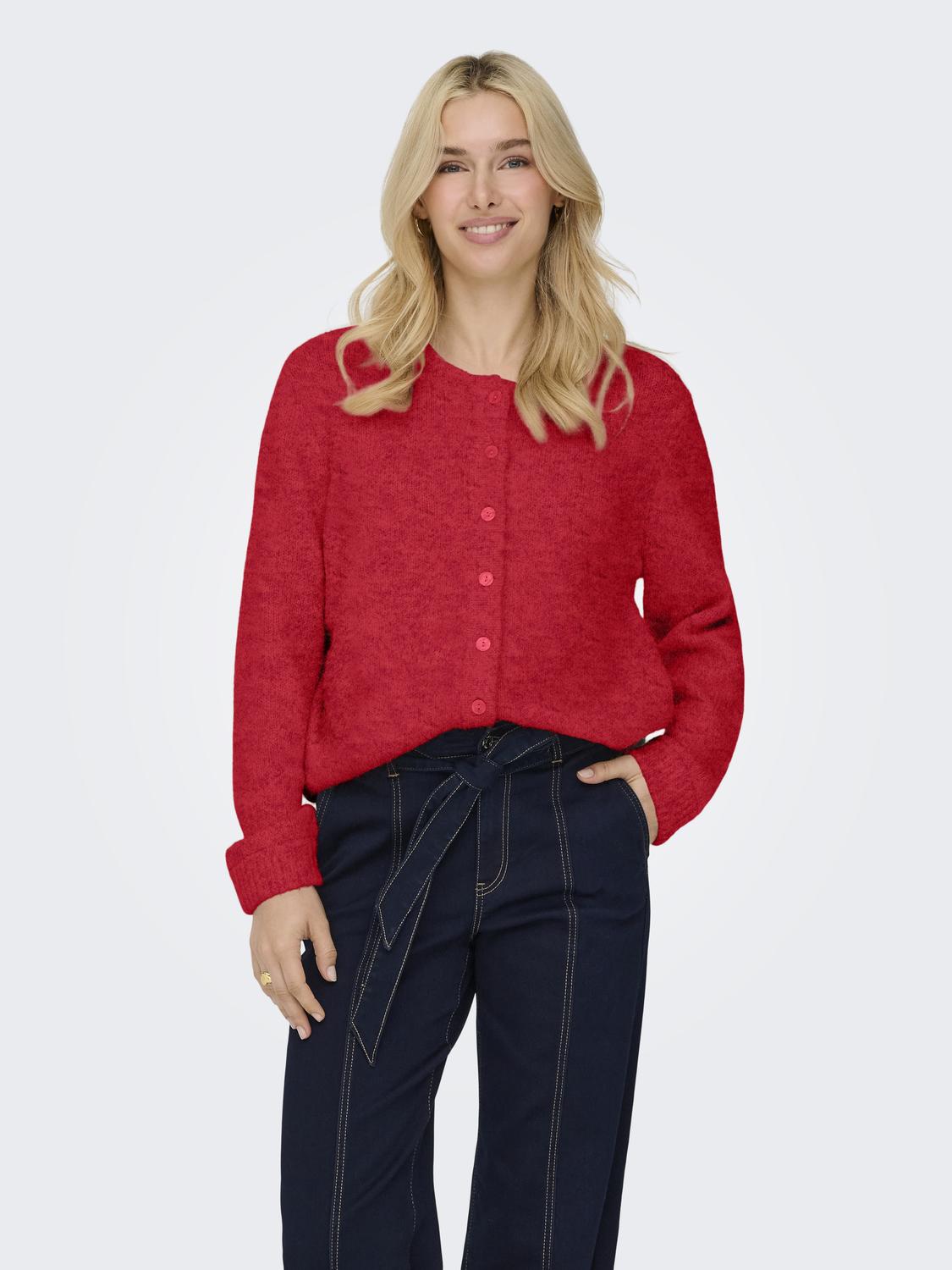 ONLY MAGGIE LIFE LS BUTTON CARDIGAN