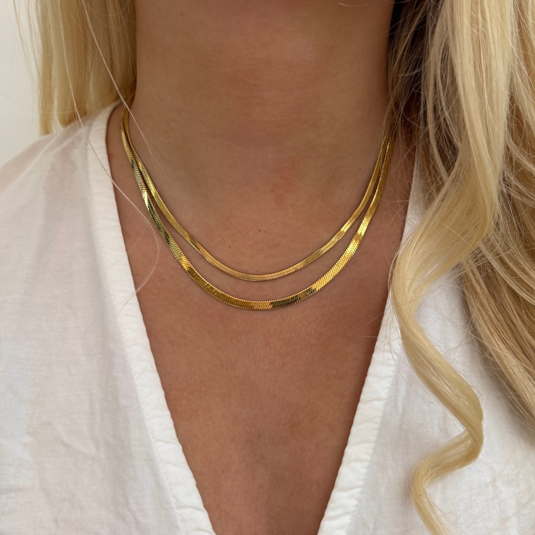 SISTIE 2ND SNAKE 3MM NECKLACE