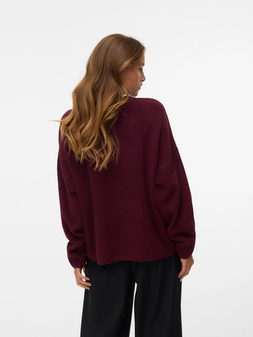 VERO MODA BOOM LS O-NECK PULLOVER