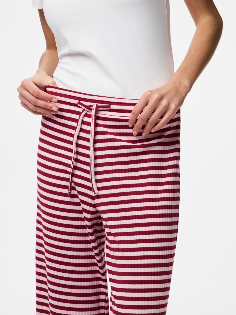 PIECES LAYA MW WIDE PANTS