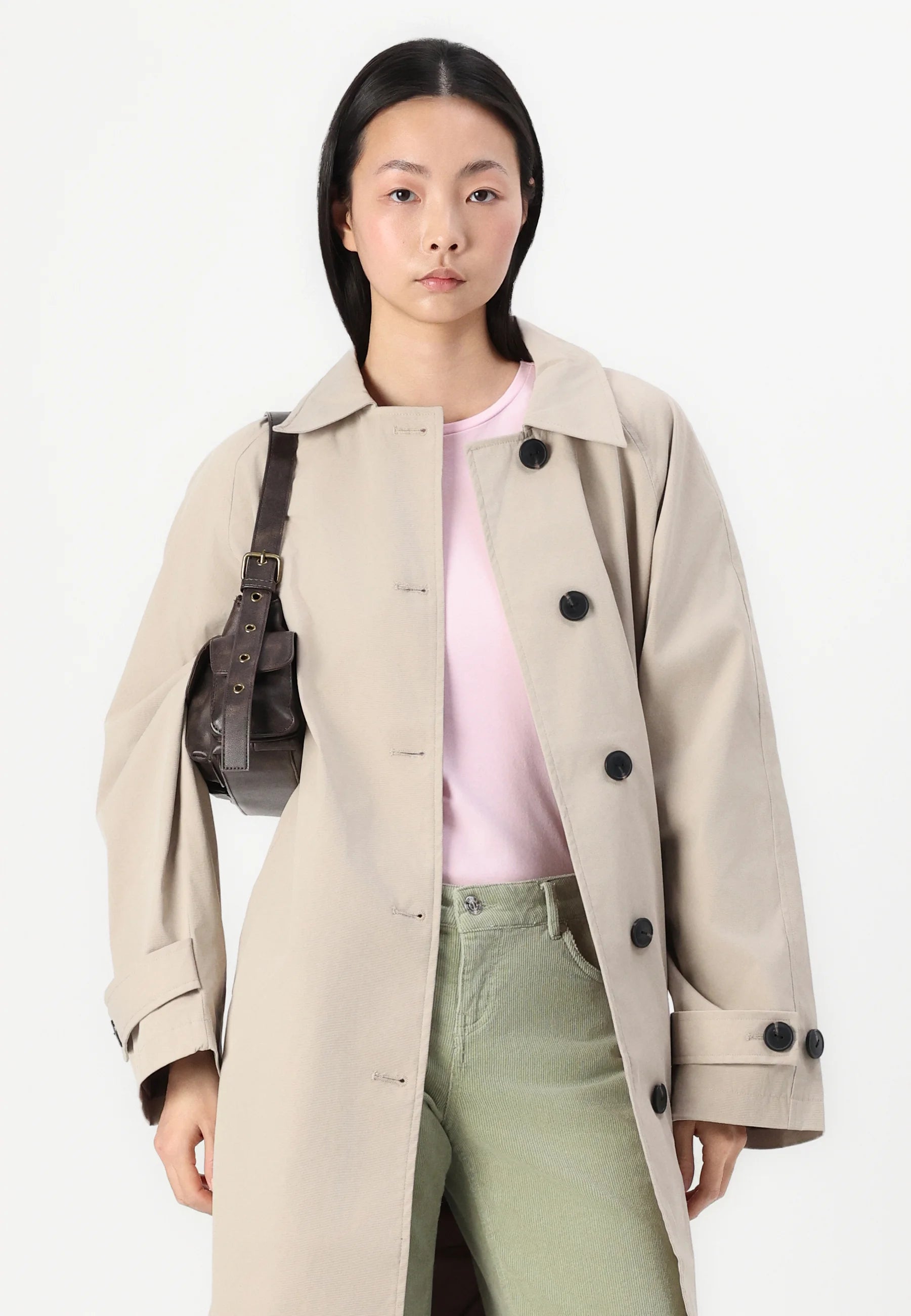 ONLY EJA ORCHID BUTTON LIFE COAT