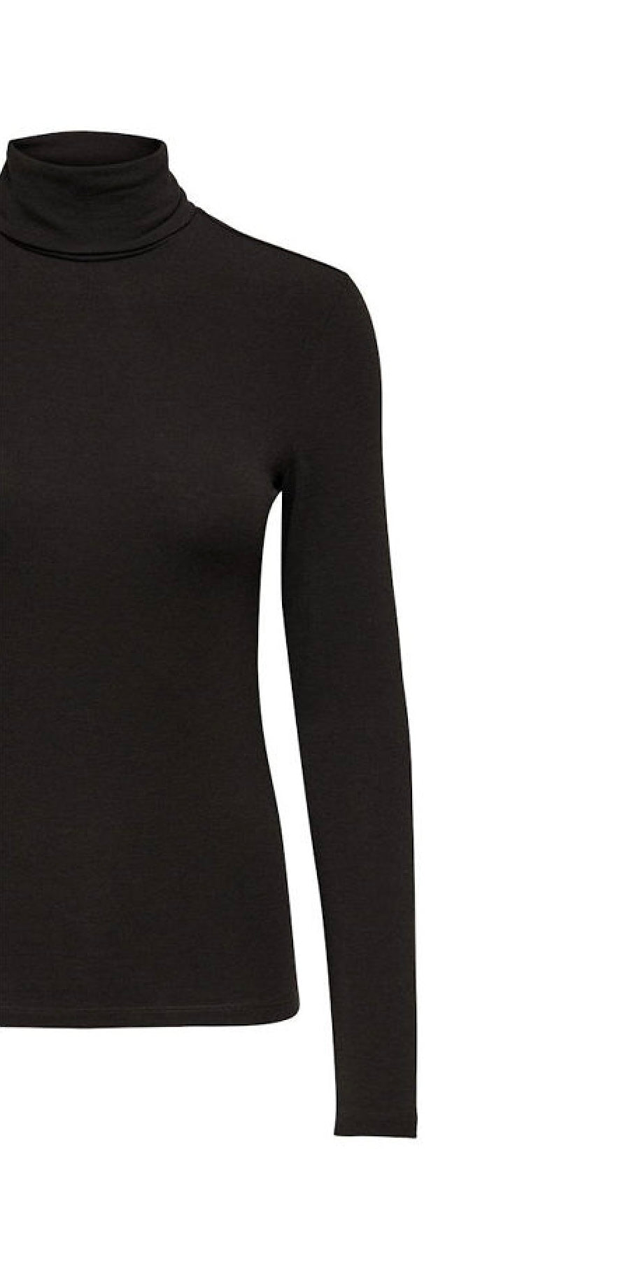 ONLY SIA L/S ROLL NECK TOP