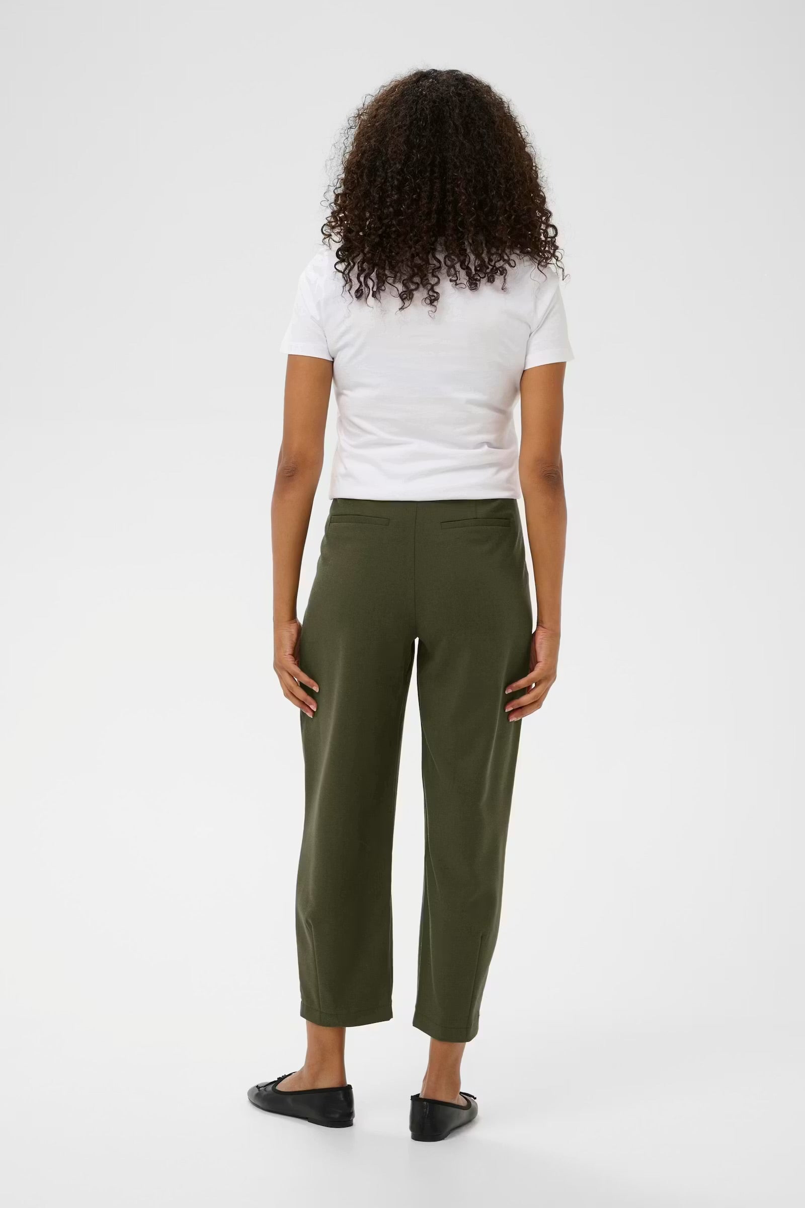 KAFFE MERLE PANTS CROPPED