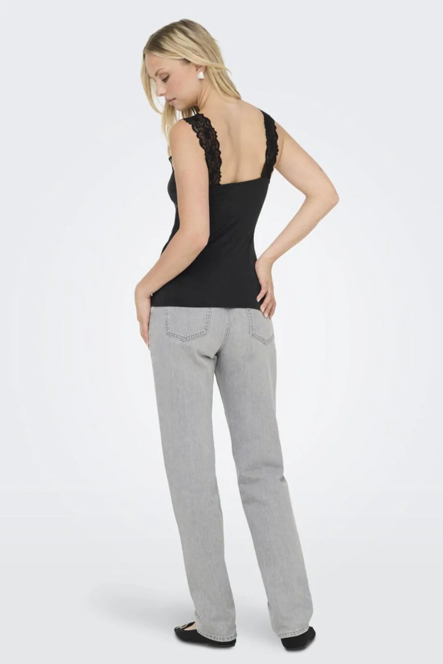 ONLY FREE LIFE S/L SINGLET TOP