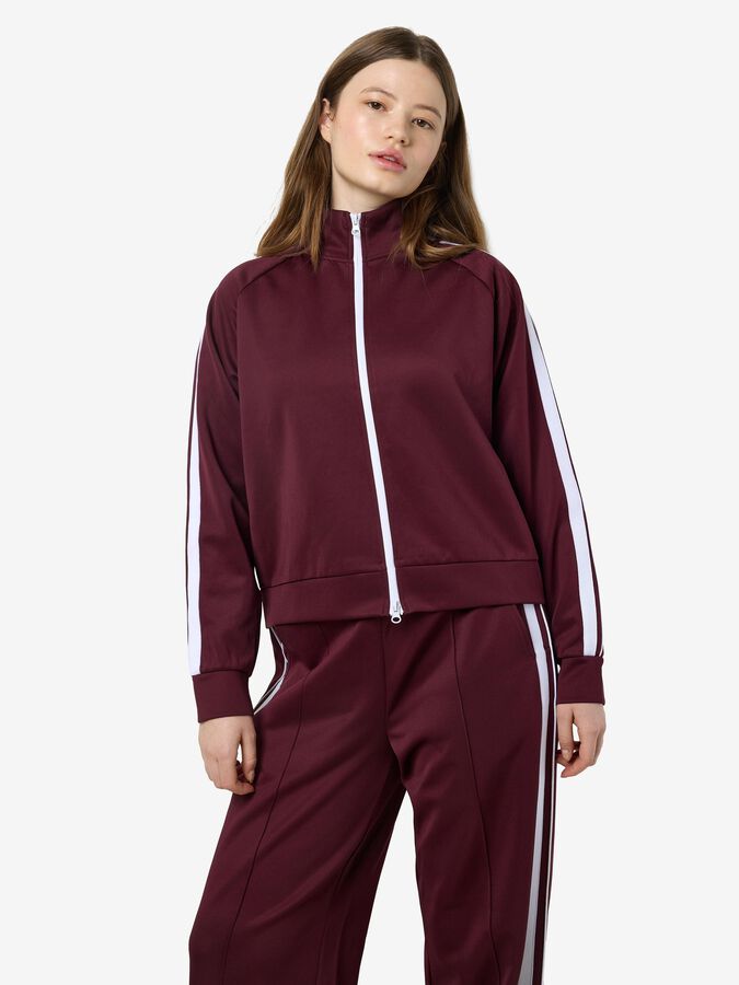 NOISY MAY JENNA L/S HIGH NECK ZIPPER