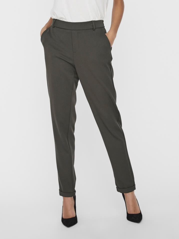 VERO MODA MAYA MW LOOSE SOLID PANT