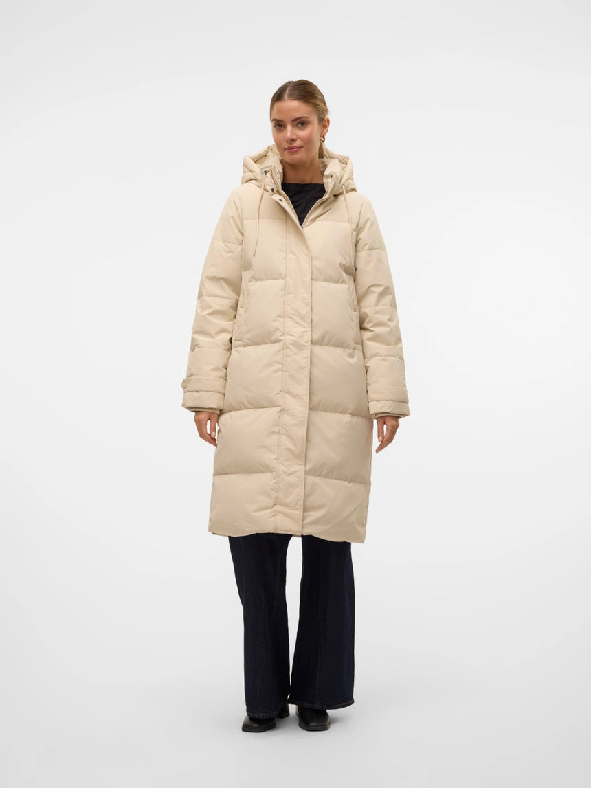 VERO MODA LEONIEANNE LONG DOWN COAT