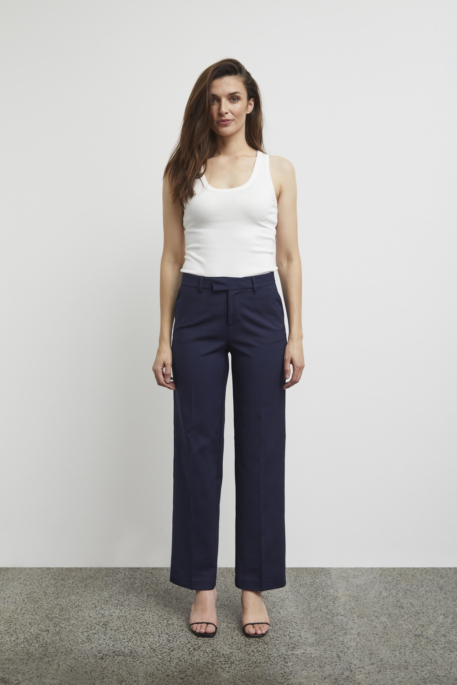 PULZ JEANS BINDY HW WIDE PANT