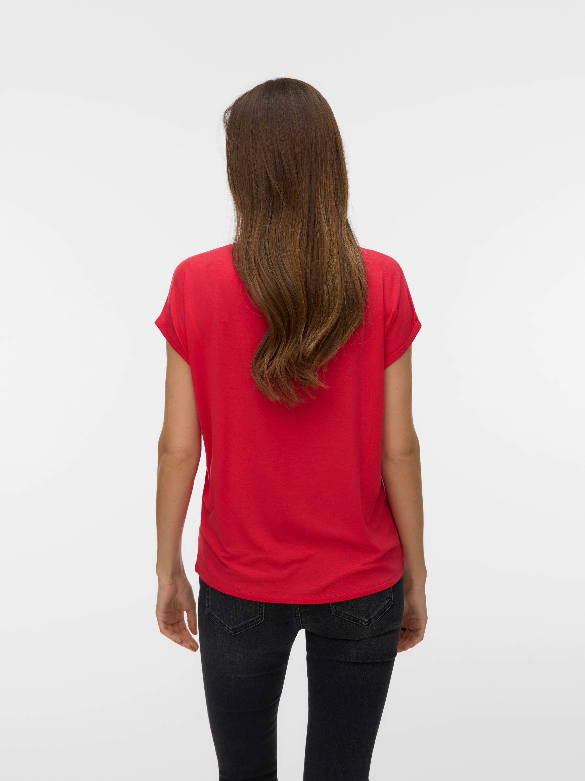 VERO MODA AVA PLAIN SS TOP JRS NOOS