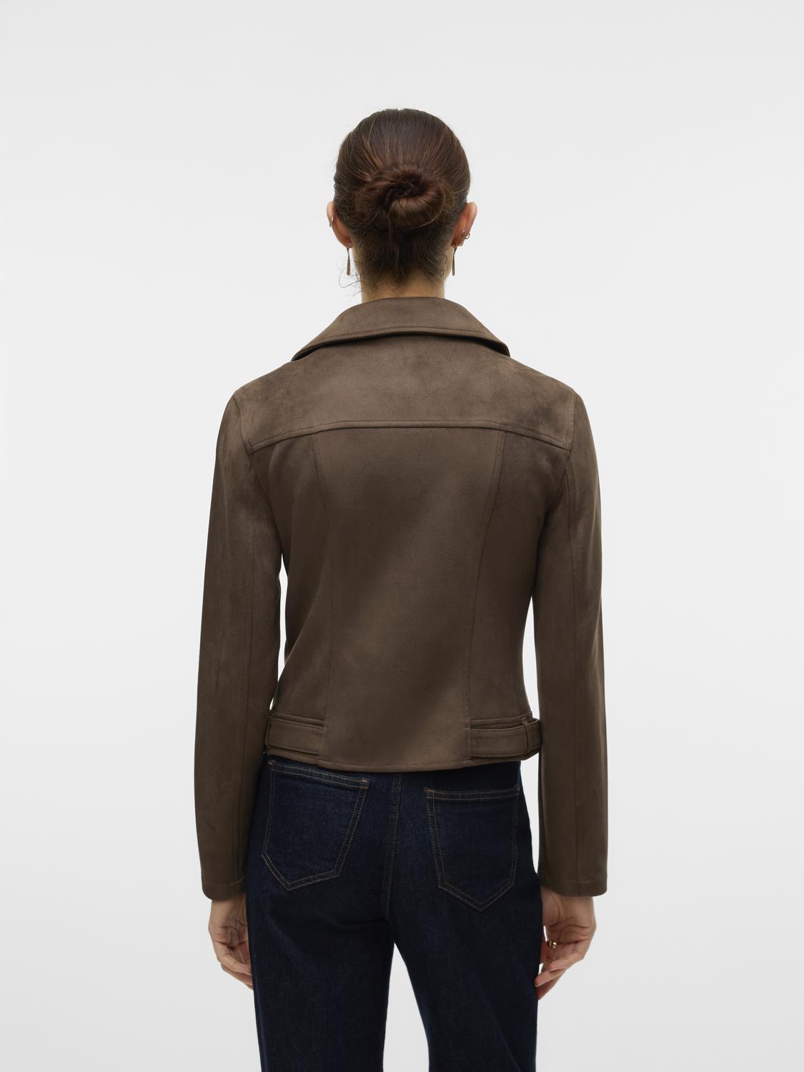 VERO MODA JOSE SHORT FAUX SUEDE JACKET