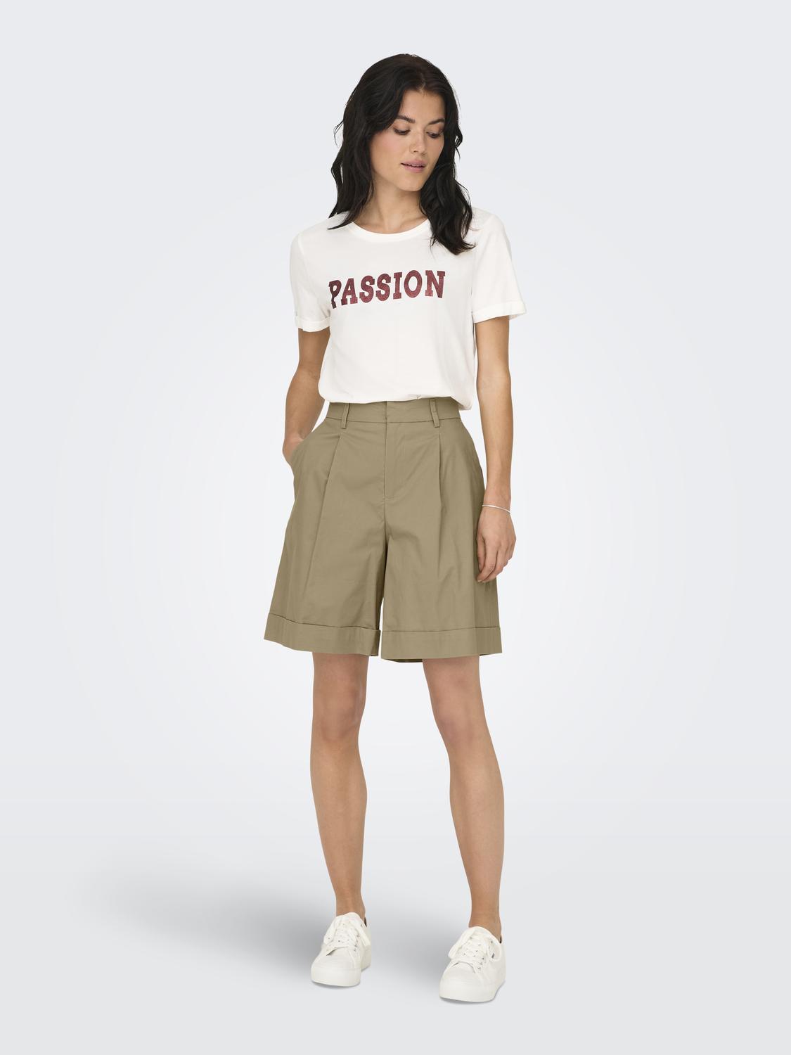 ONLY ROSALIE HW BERMUDA SHORTS