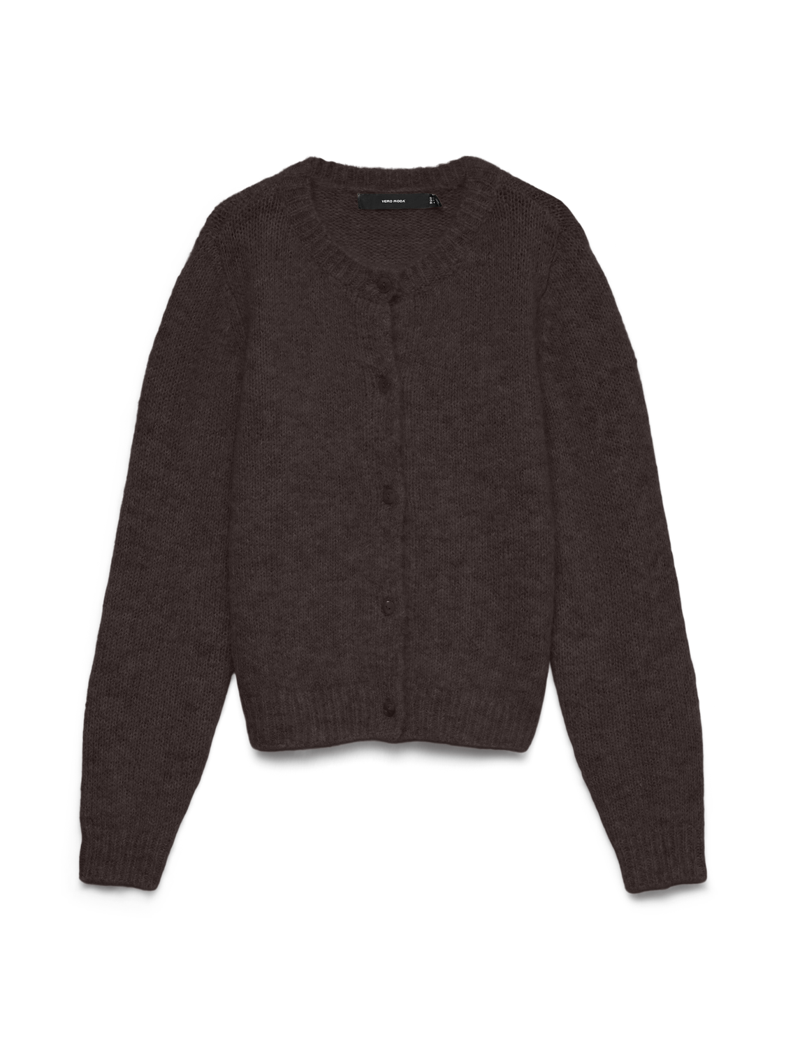 VERO MODA NOVAH LS O-NECK BUTTON CARDI