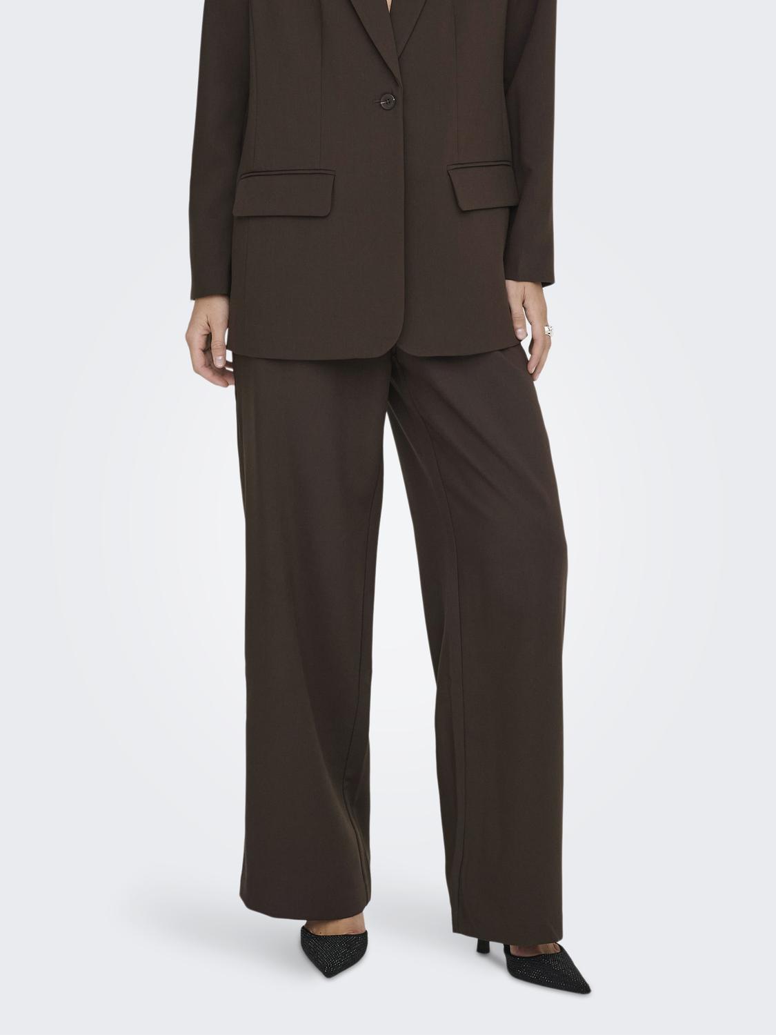 ONLY LINDA-RAVEN HW STR PANTS TLR