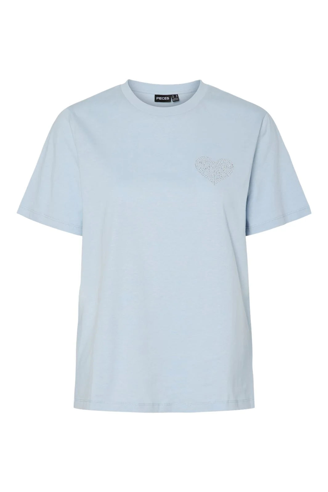 PIECES TARA SS PRINTED T-SHIRT