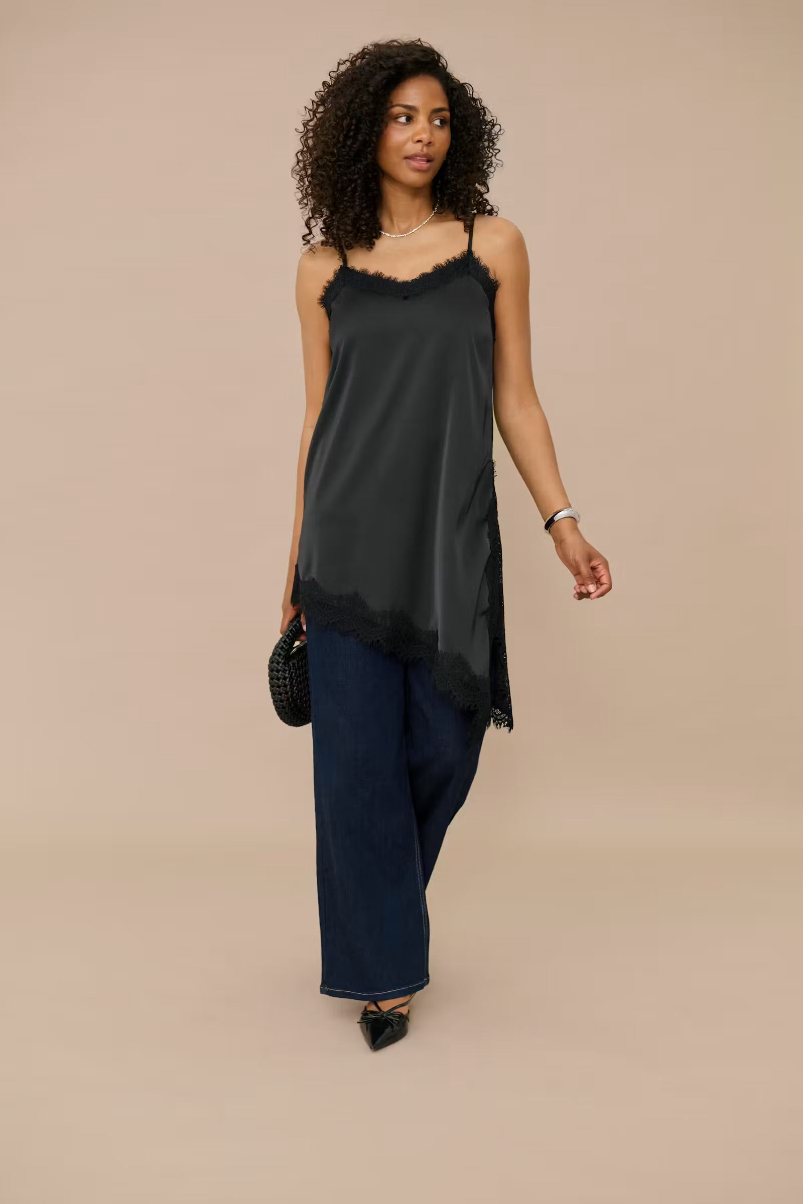 KAFFE MIALA STRAP TOP