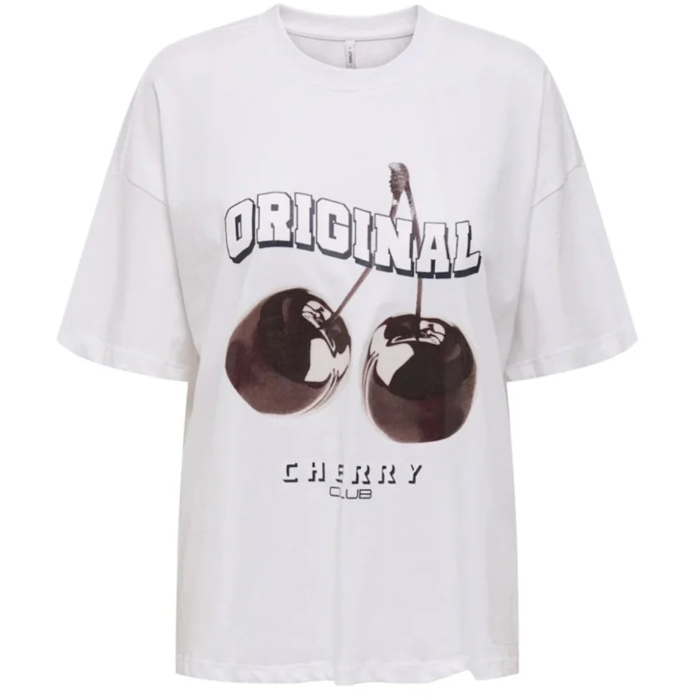 ONLY CARRIE LIFE S/S CHERRY TOP