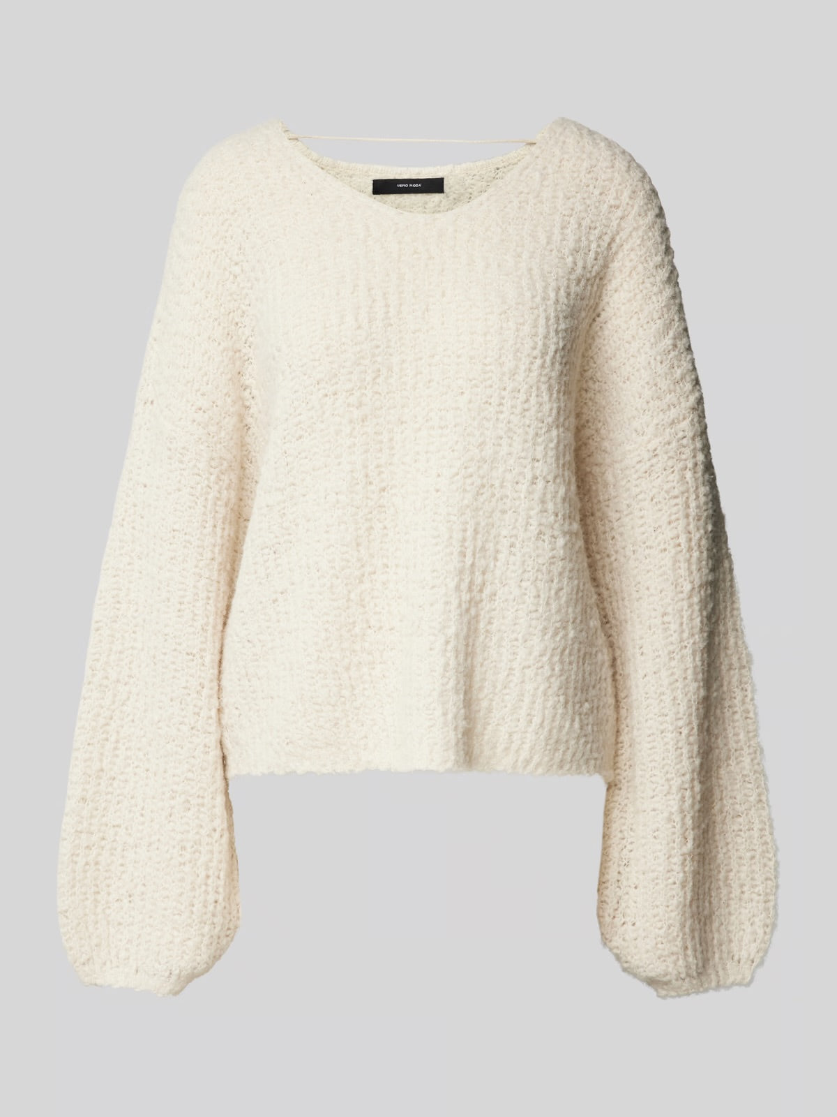 VERO MODA JULIETTE LS V-NECK PULLOVER BOO