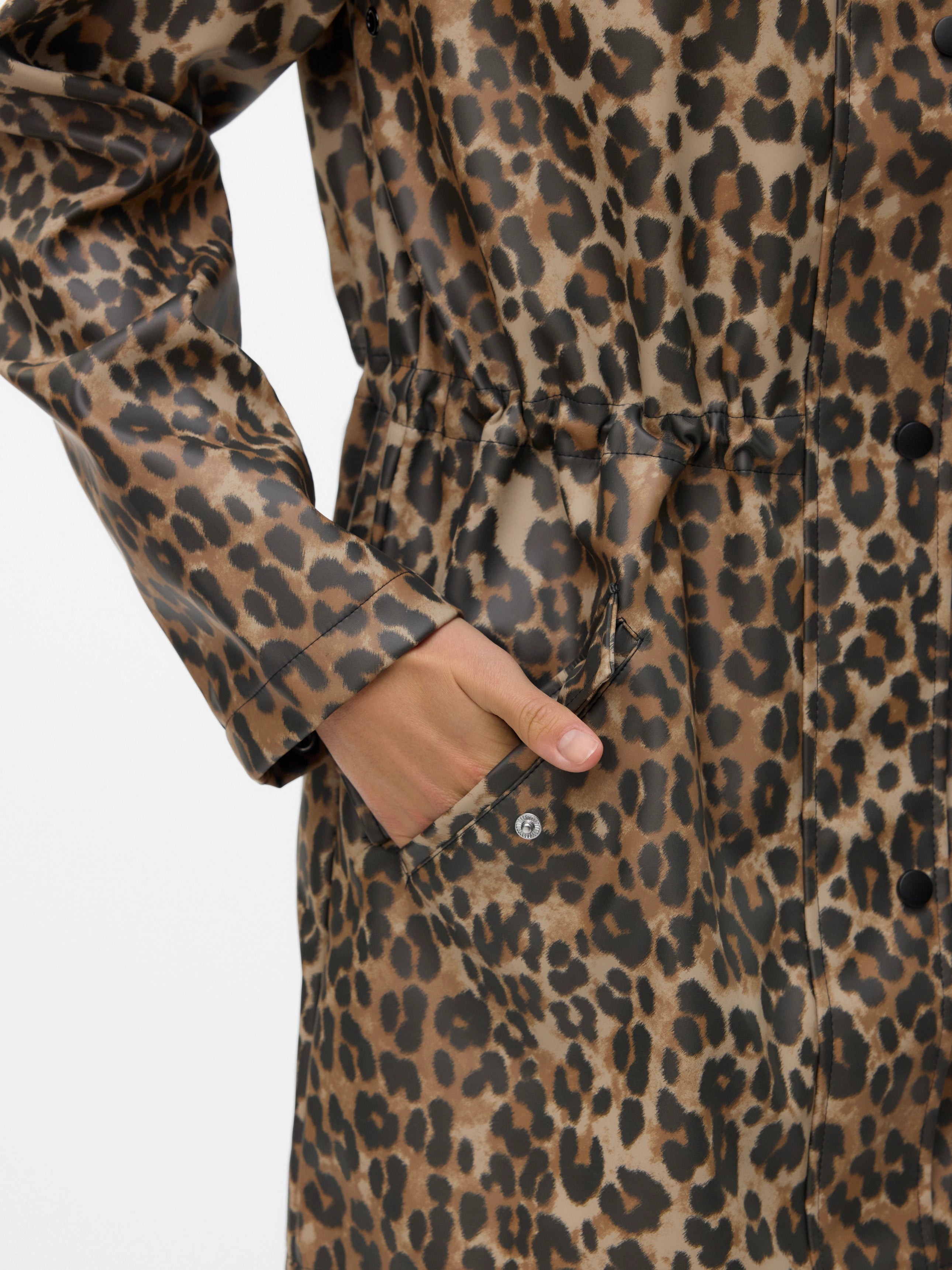 VERO MODA MALOU COATED PRINTED JACKET