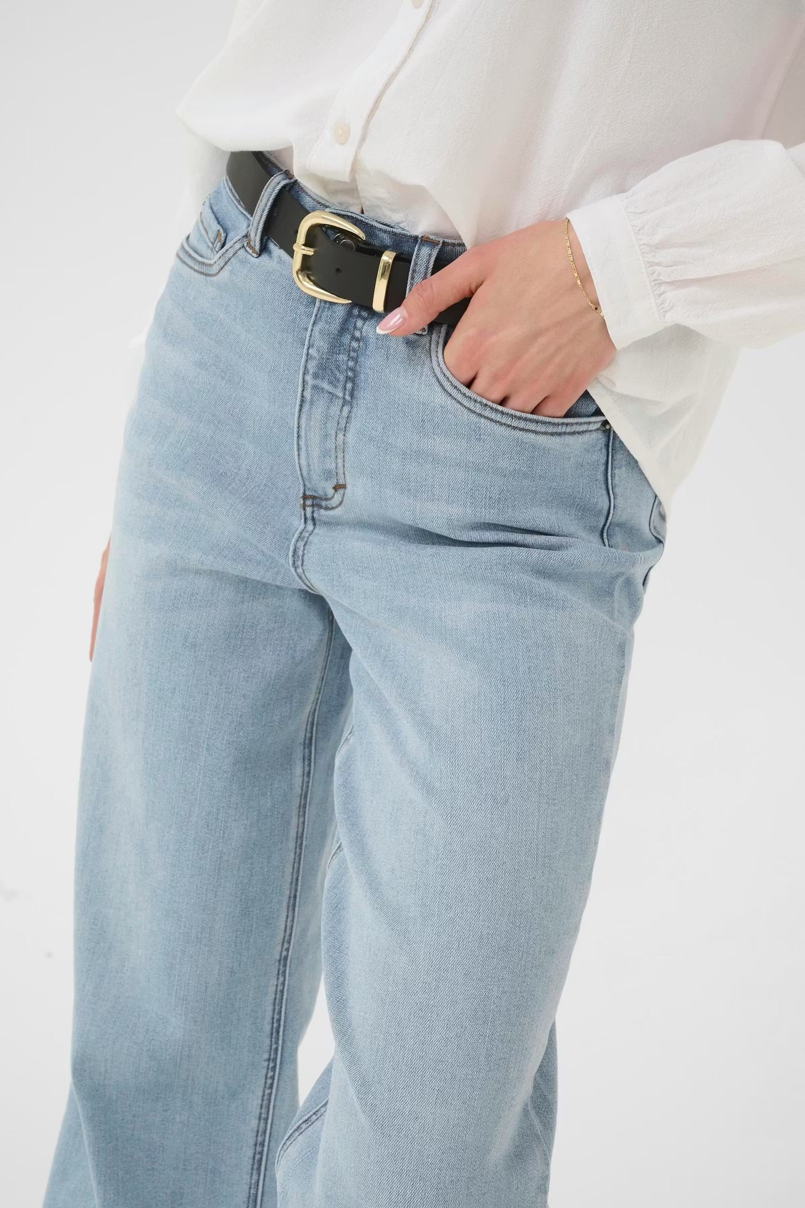 KAFFE MEADOW HW REG FIT JEANS