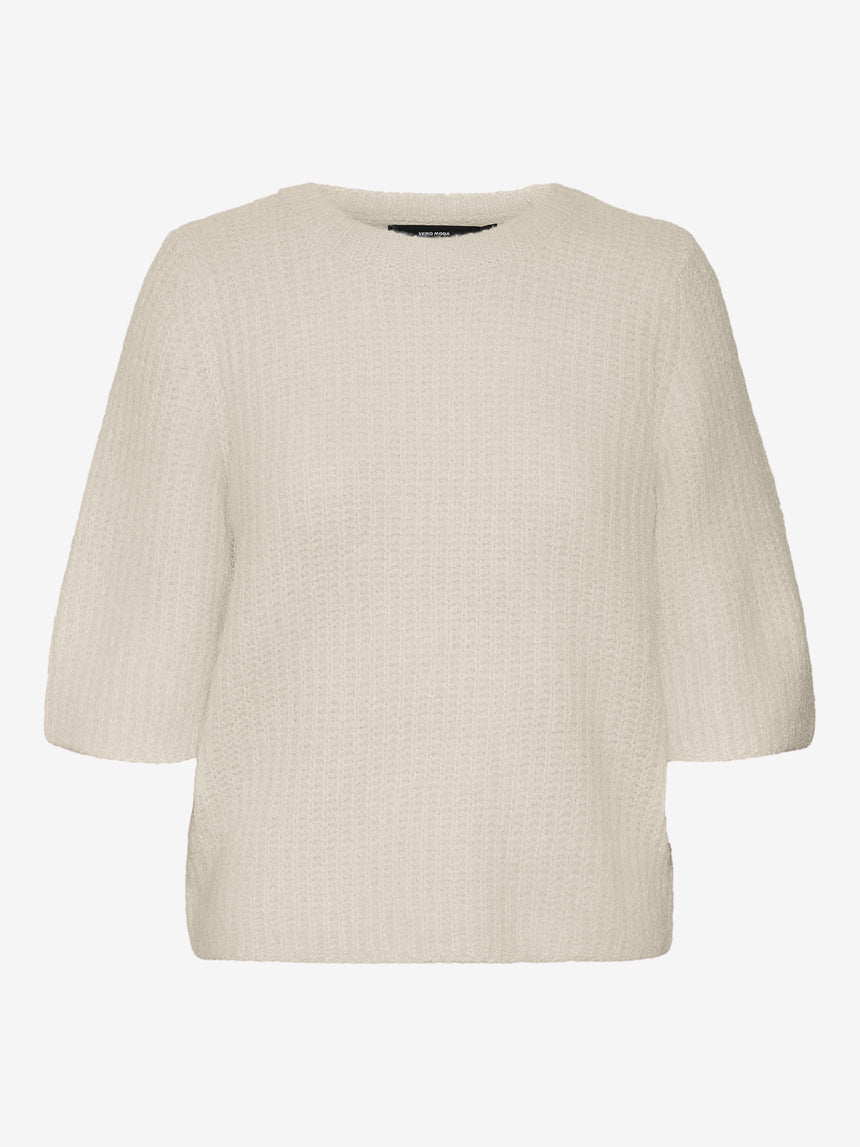 VERO MODA AWSOME 2/4 O-NECK PULLOVER BOO