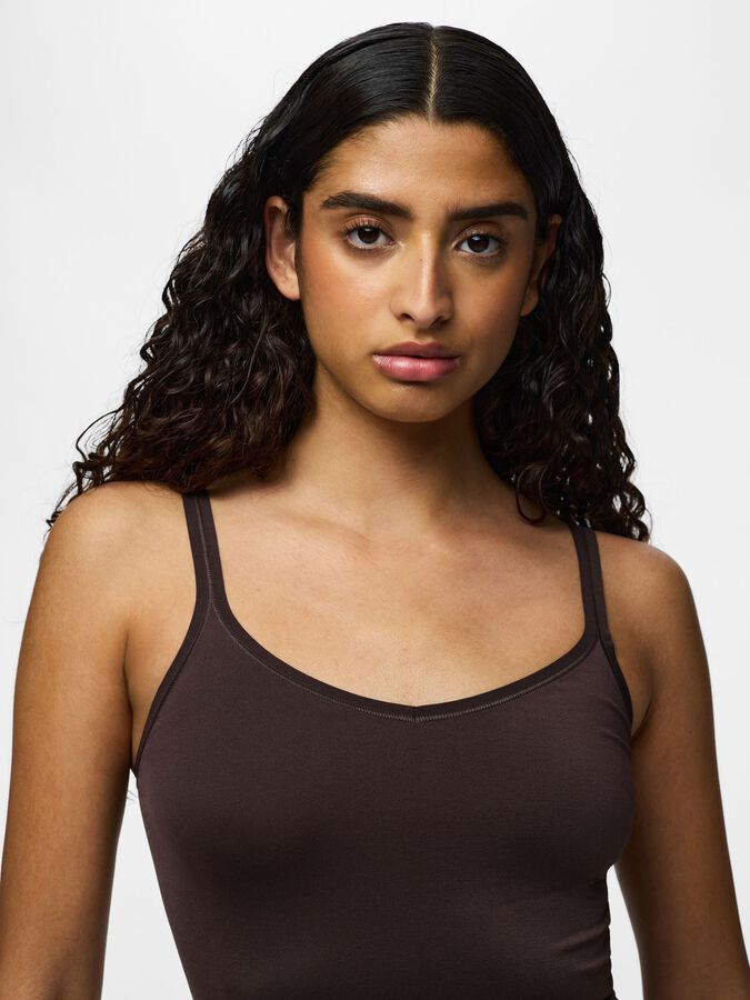 PIECES PLAIN UNDERWEAR TOP