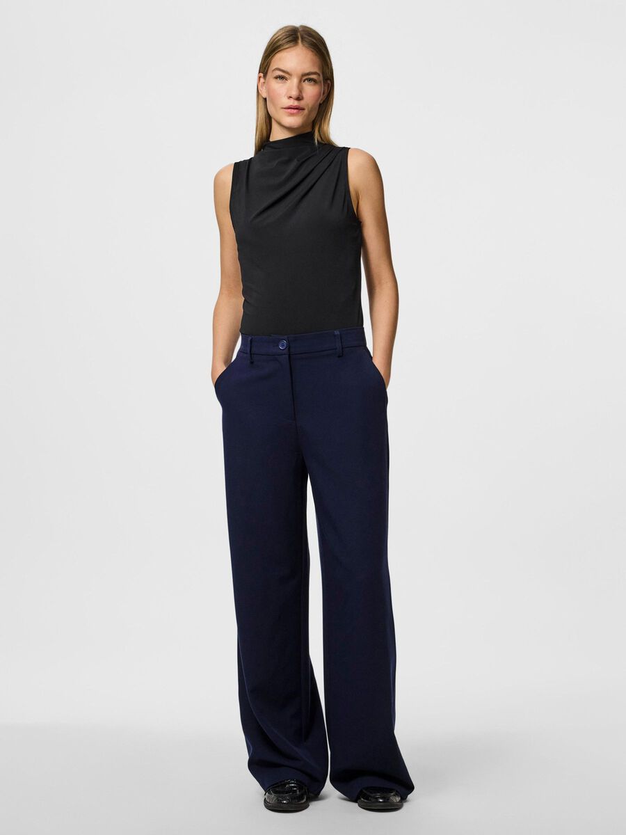 PIECES KAMIL HW WIDE PANT