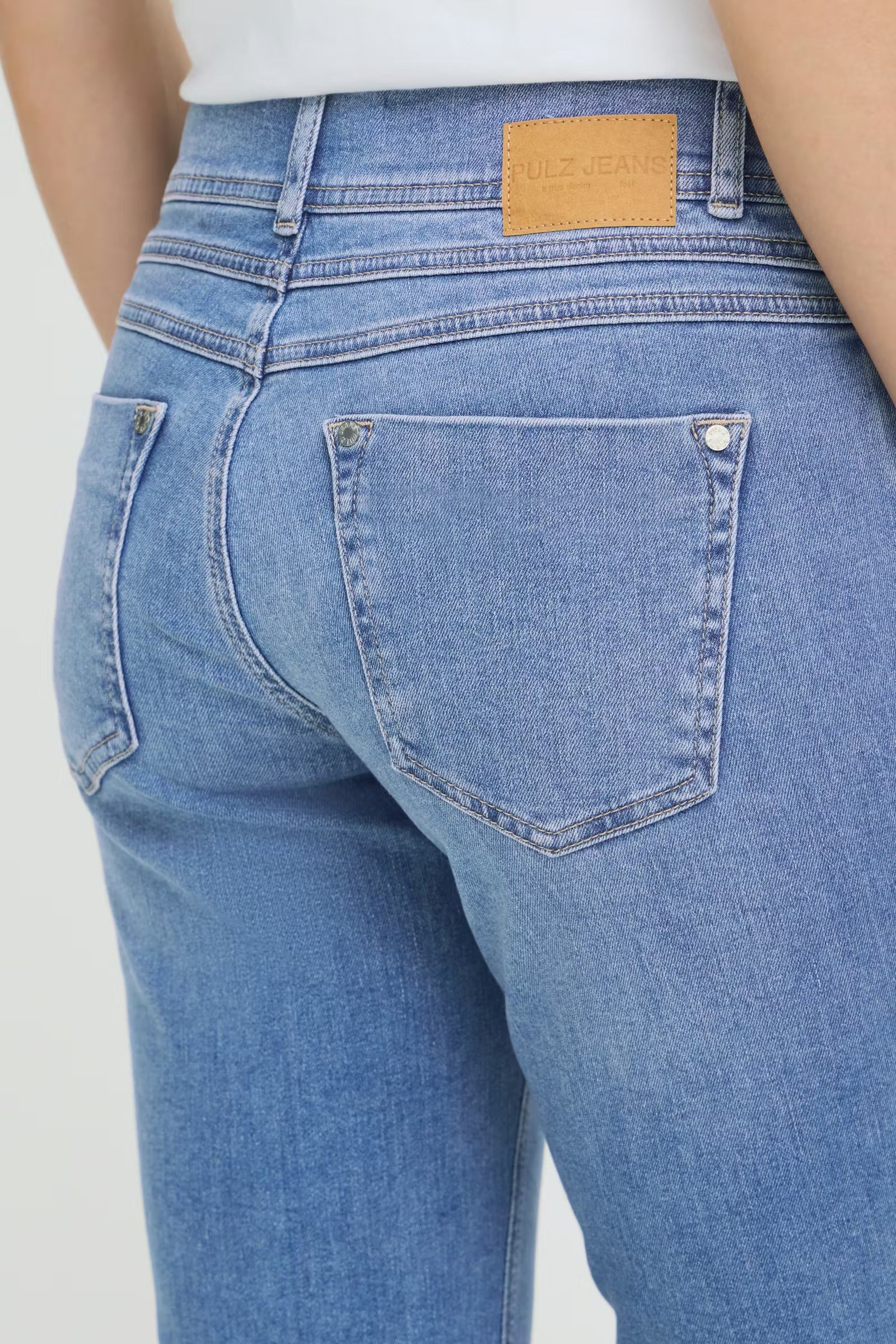 PULZ JEANS SUZY HW CURVED JEANS SKINNY