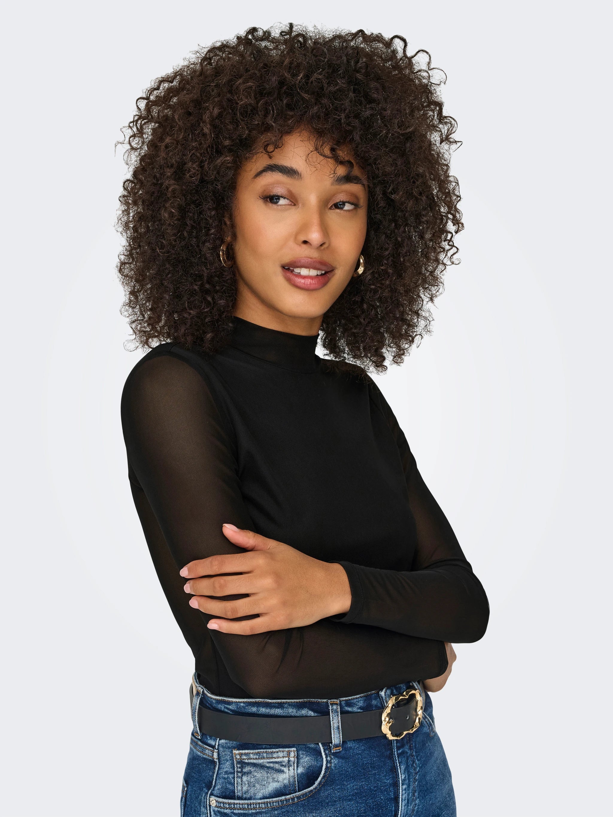 ONLY ERICA LIFE MESH L/S TOP
