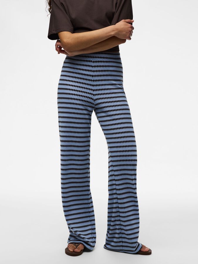 PIECES JEYA HW WIDE KNIT PANT