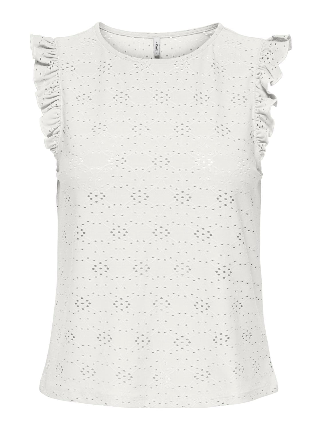 ONLY SMILLA S/L FRILL TOP JRS