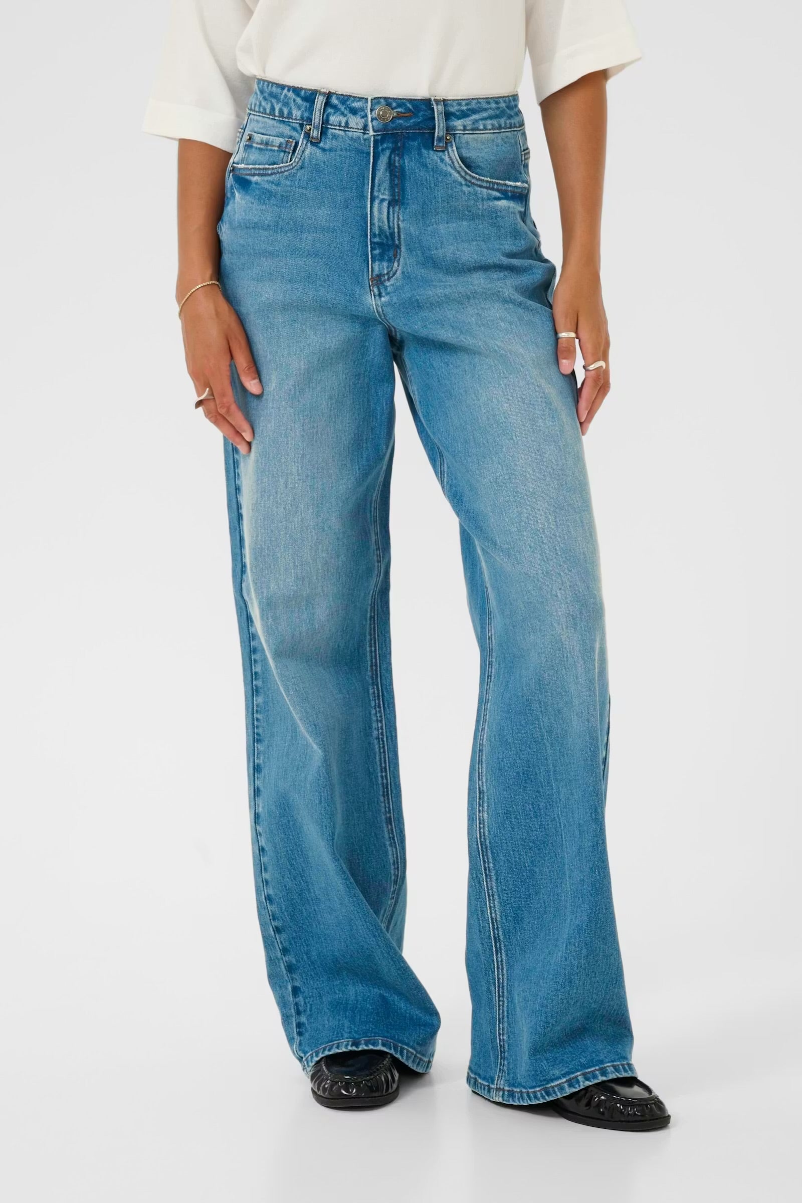 KAFFE MEADOW HW REG FIT JEANS