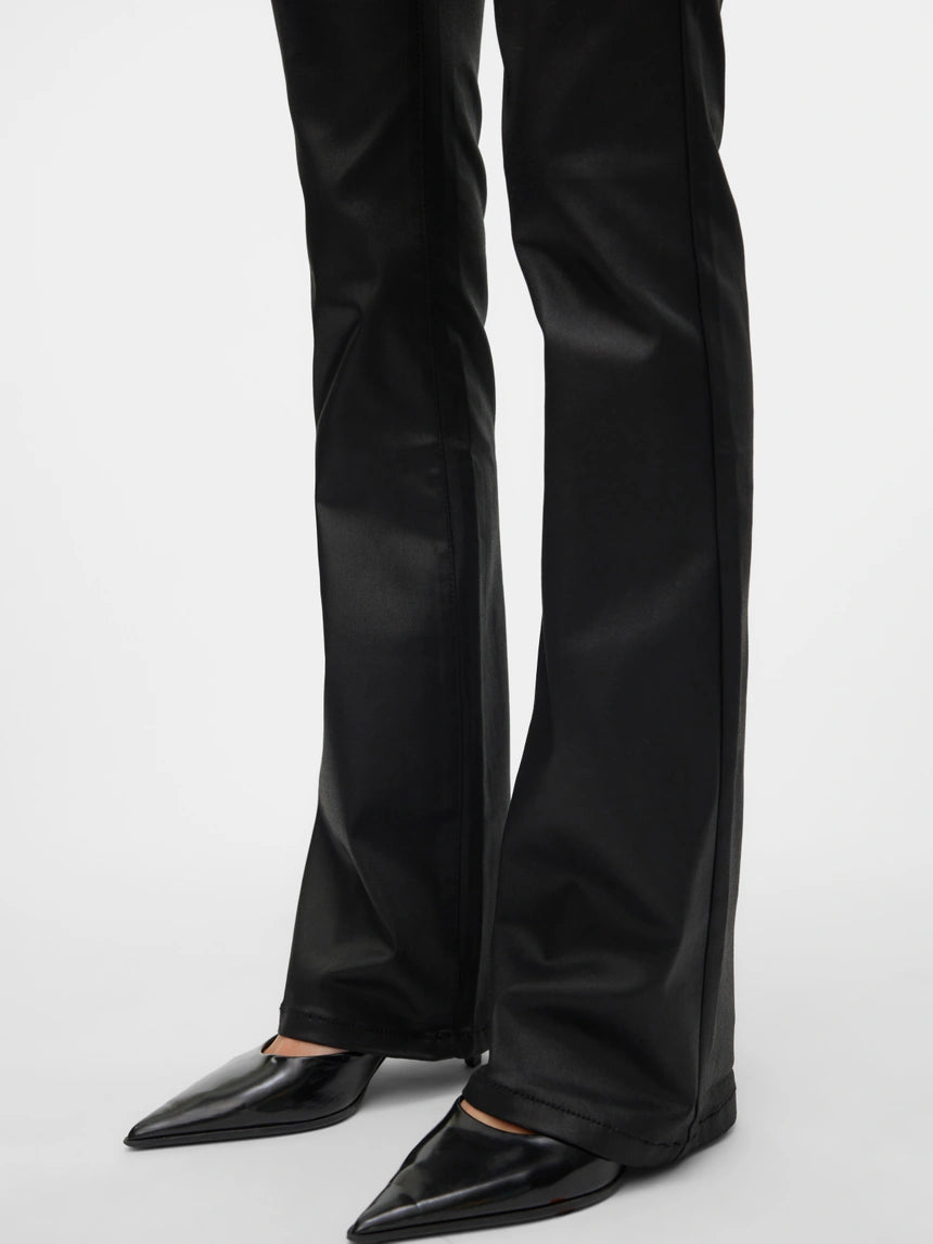 VERO MODA FLASH MR FLARED COATED PANTS