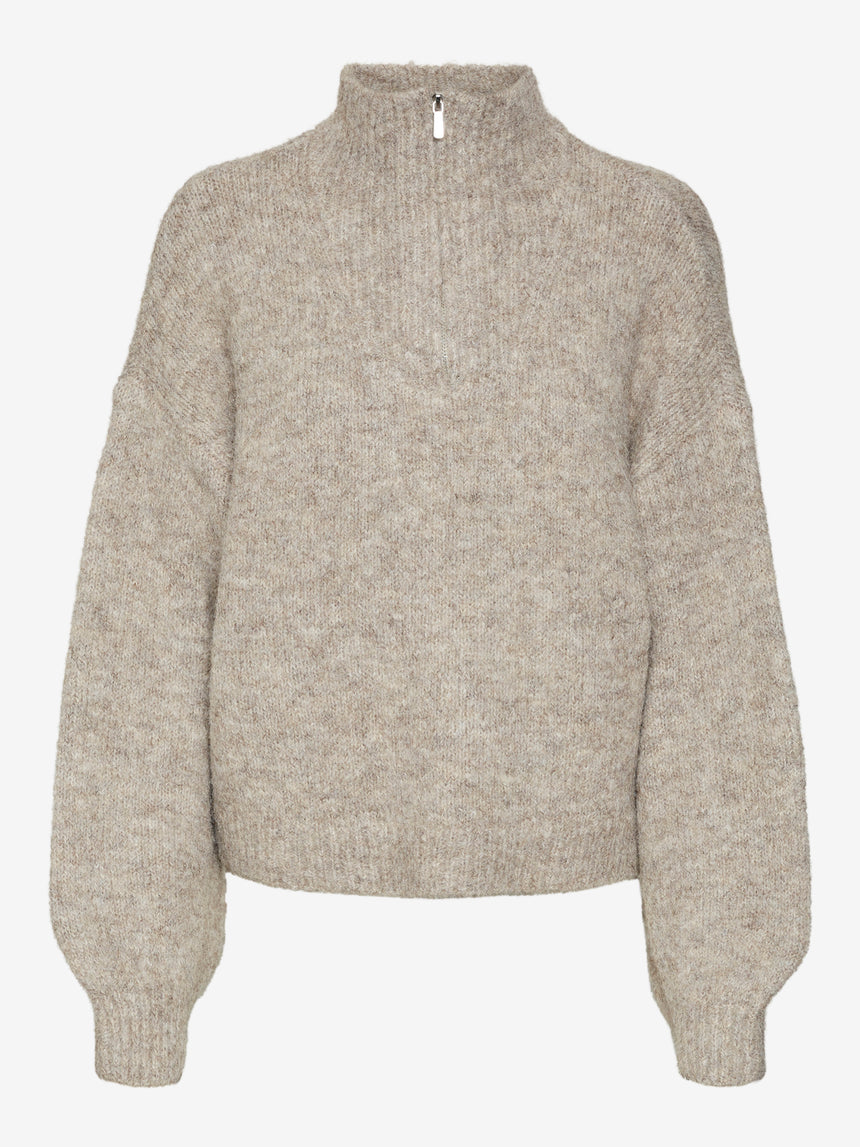 VERO MODA AWSOME LS ZIPPER PULLOVER