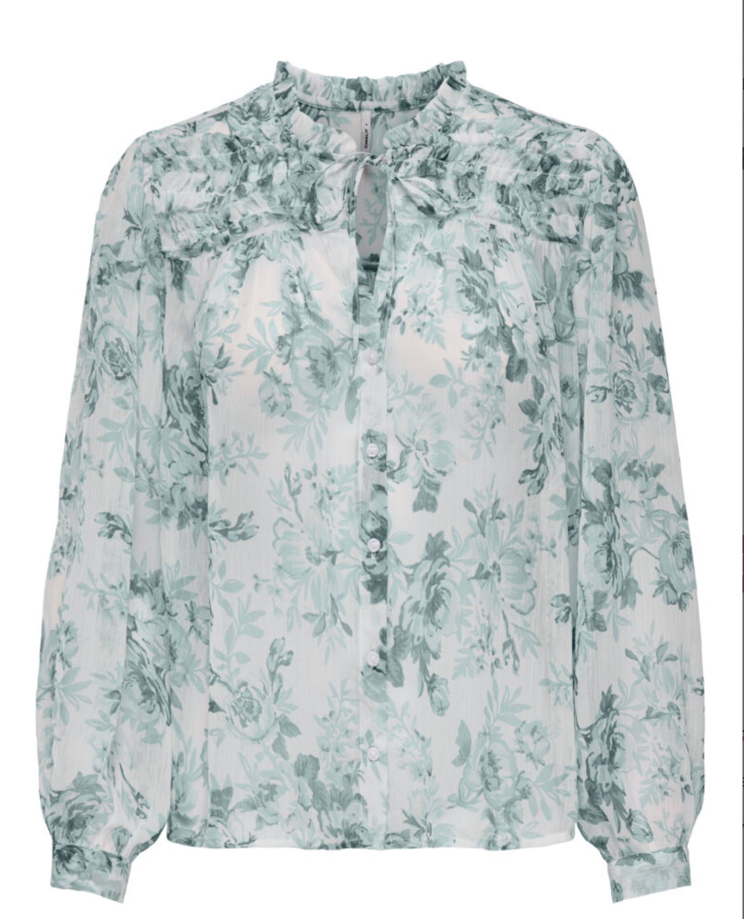 ONLY MIRIAM LIFE L/S FRILL TOP