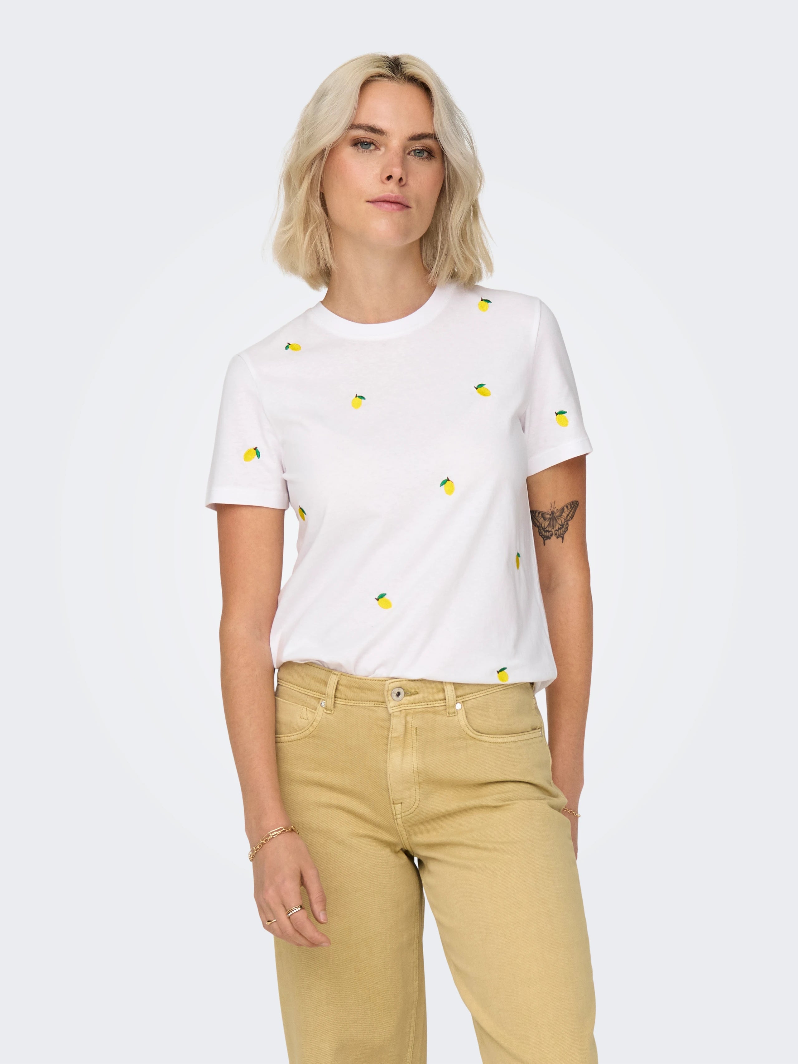 ONLY KETTY LIFE S/S O-NECK TOP