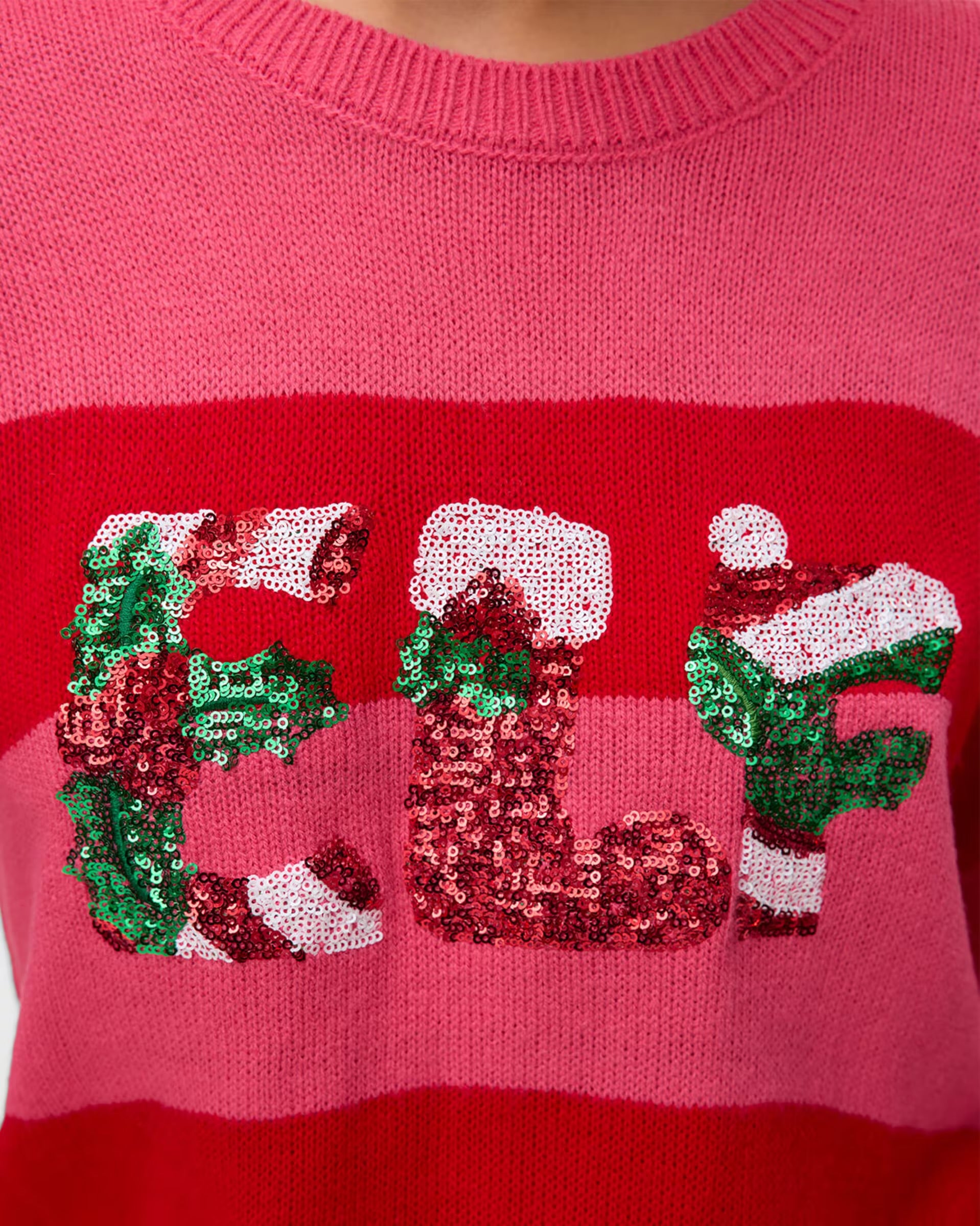 VERO MODA ELF LS O-NECK PULLOVER XMAS