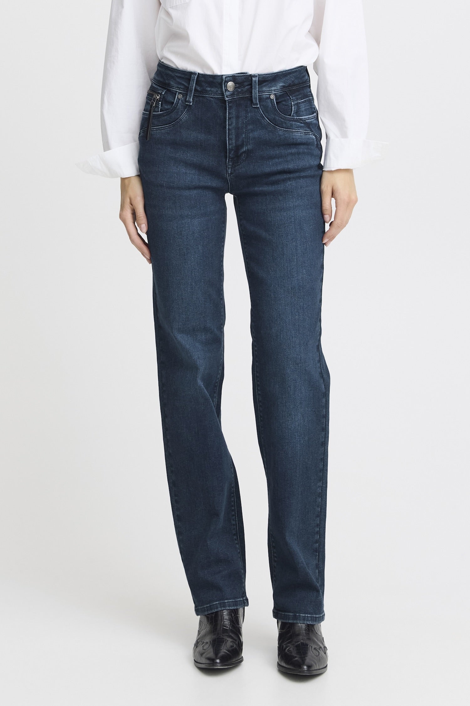 PULZ JEANS KAROLINA HW JEANS STRAIGHT