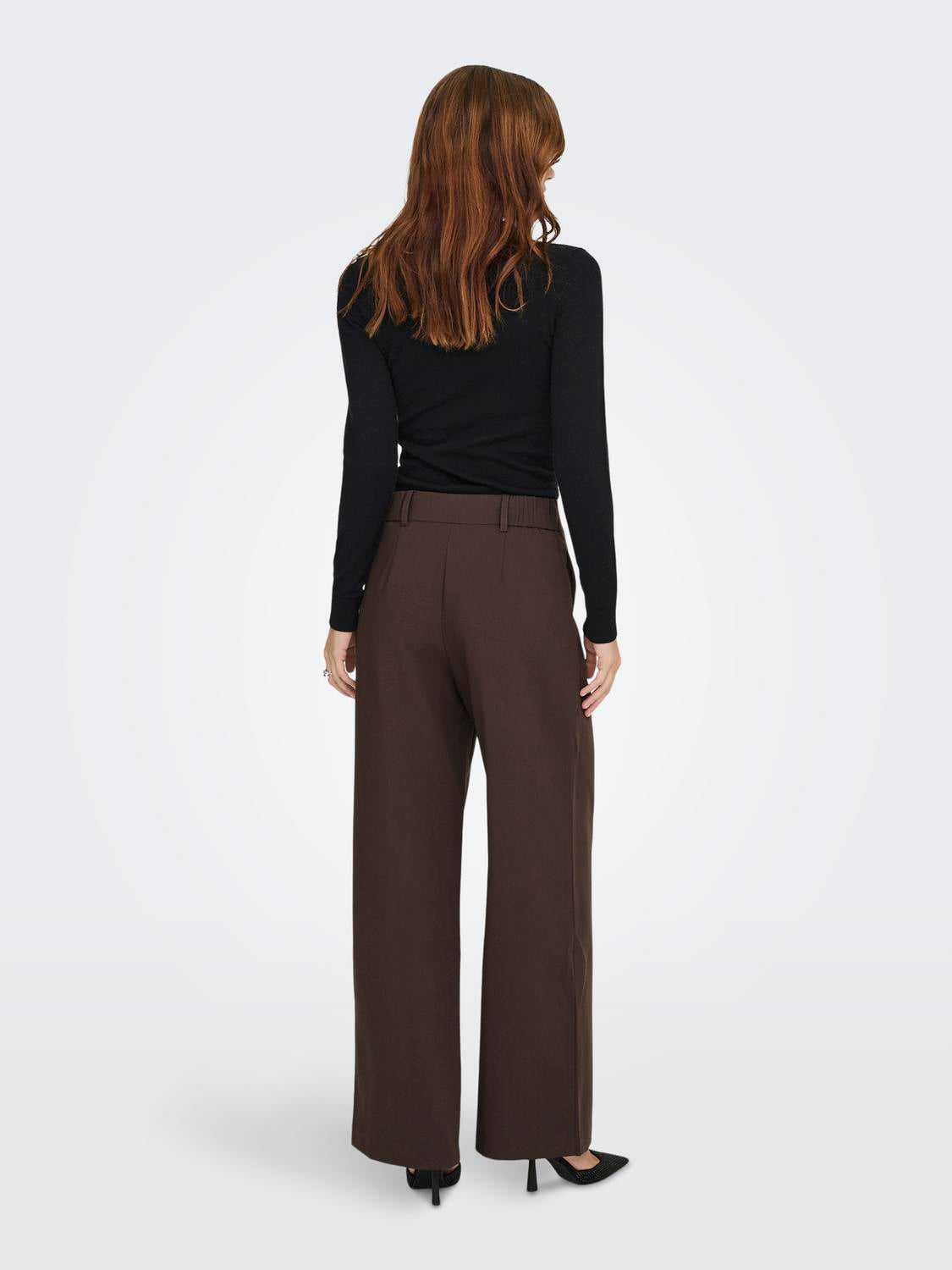 ONLY LINDA-RAVEN HW STR PANTS TLR